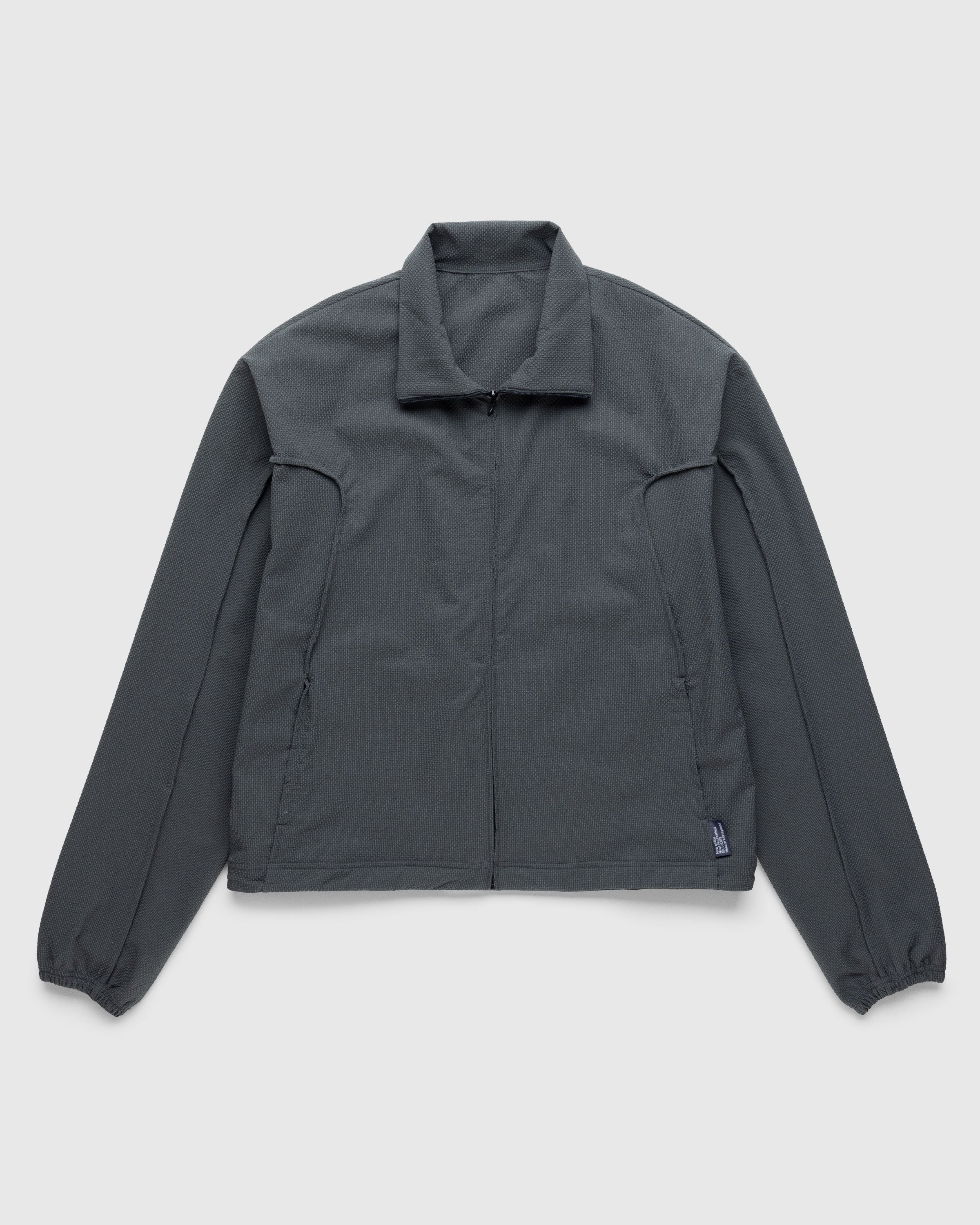 AFFXWRKS - Balance Jacket Grey Seersucker - Clothing - Grey - Image 1