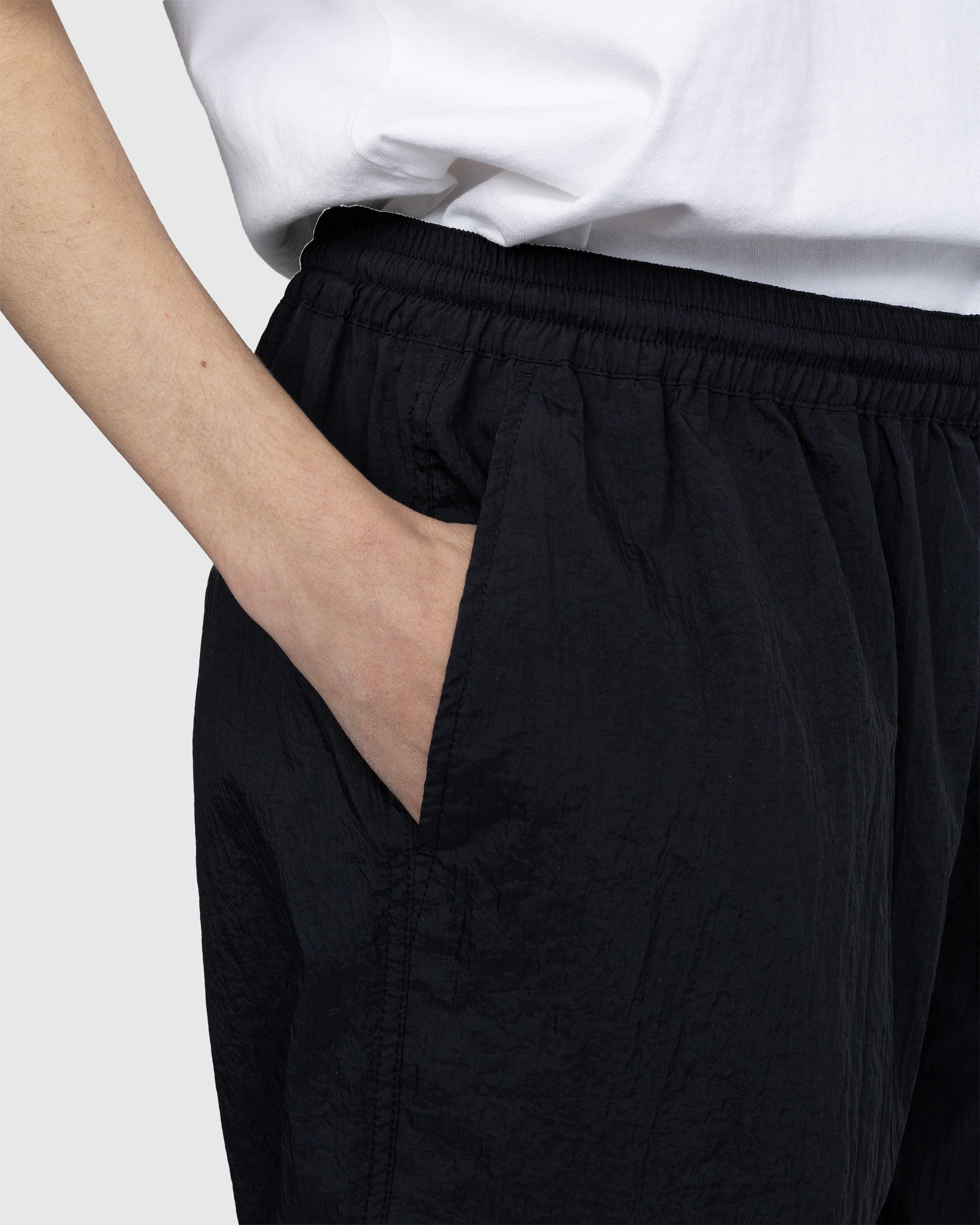 Highsnobiety - Texture Nylon Pants Black - Clothing - Black - Image 6