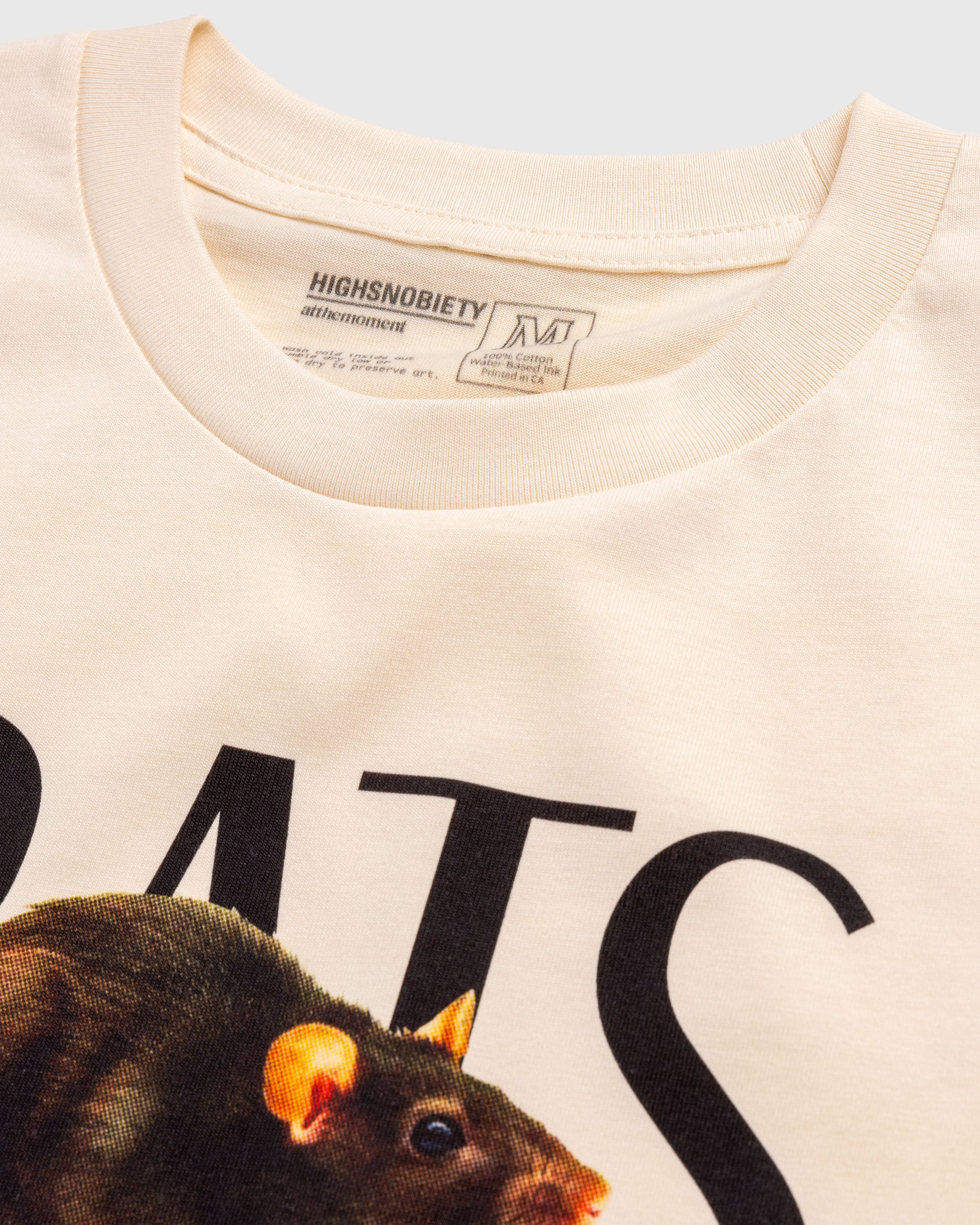 At The Moment x Highsnobiety - New York Rats T-Shirt - Clothing - Beige - Image 6