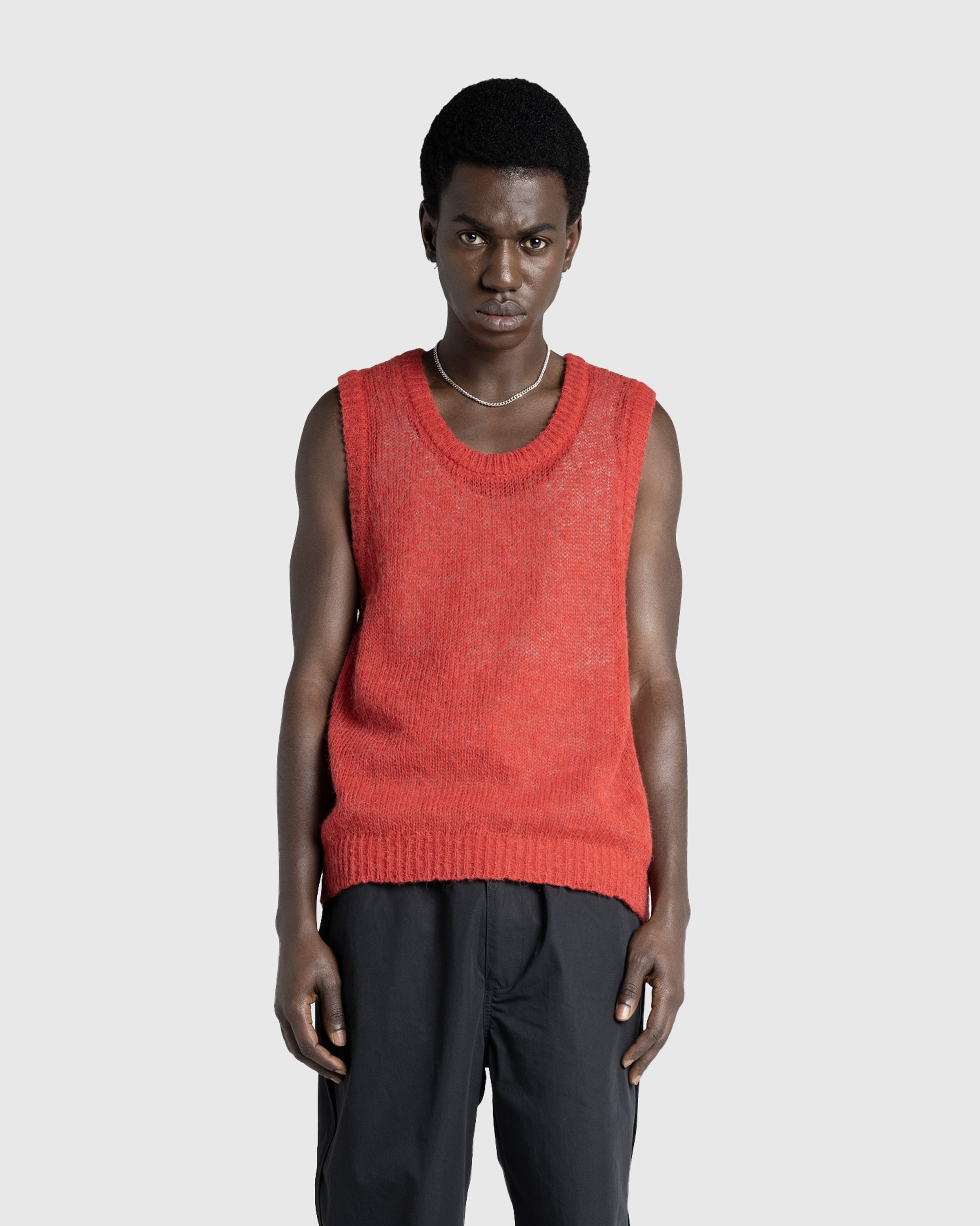 Highsnobiety HS05 - Loose Gage Tank Top Red - Clothing - Red - Image 3