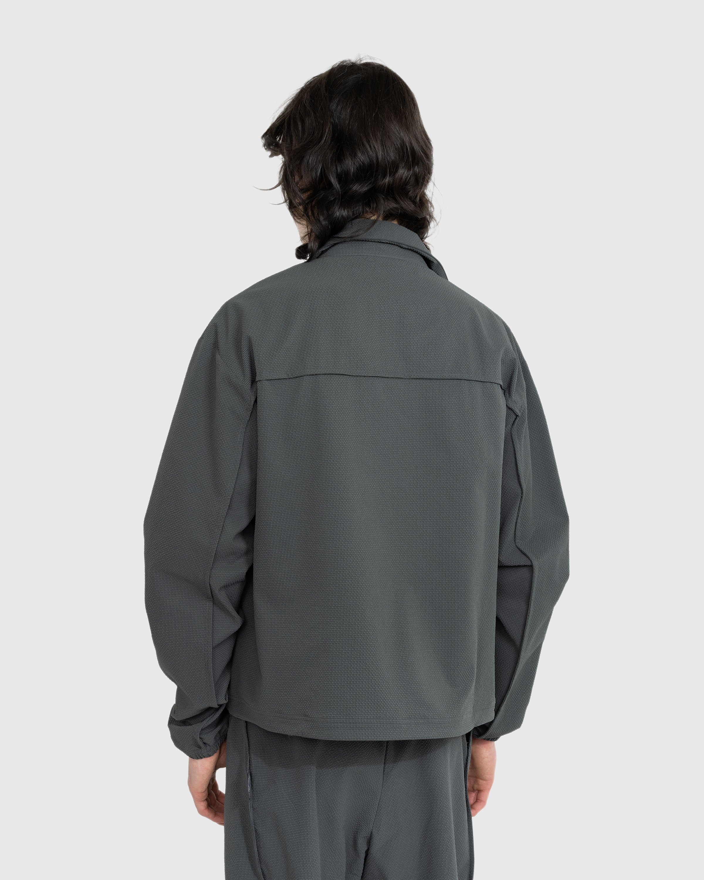 AFFXWRKS - Balance Jacket Grey Seersucker - Clothing - Grey - Image 4