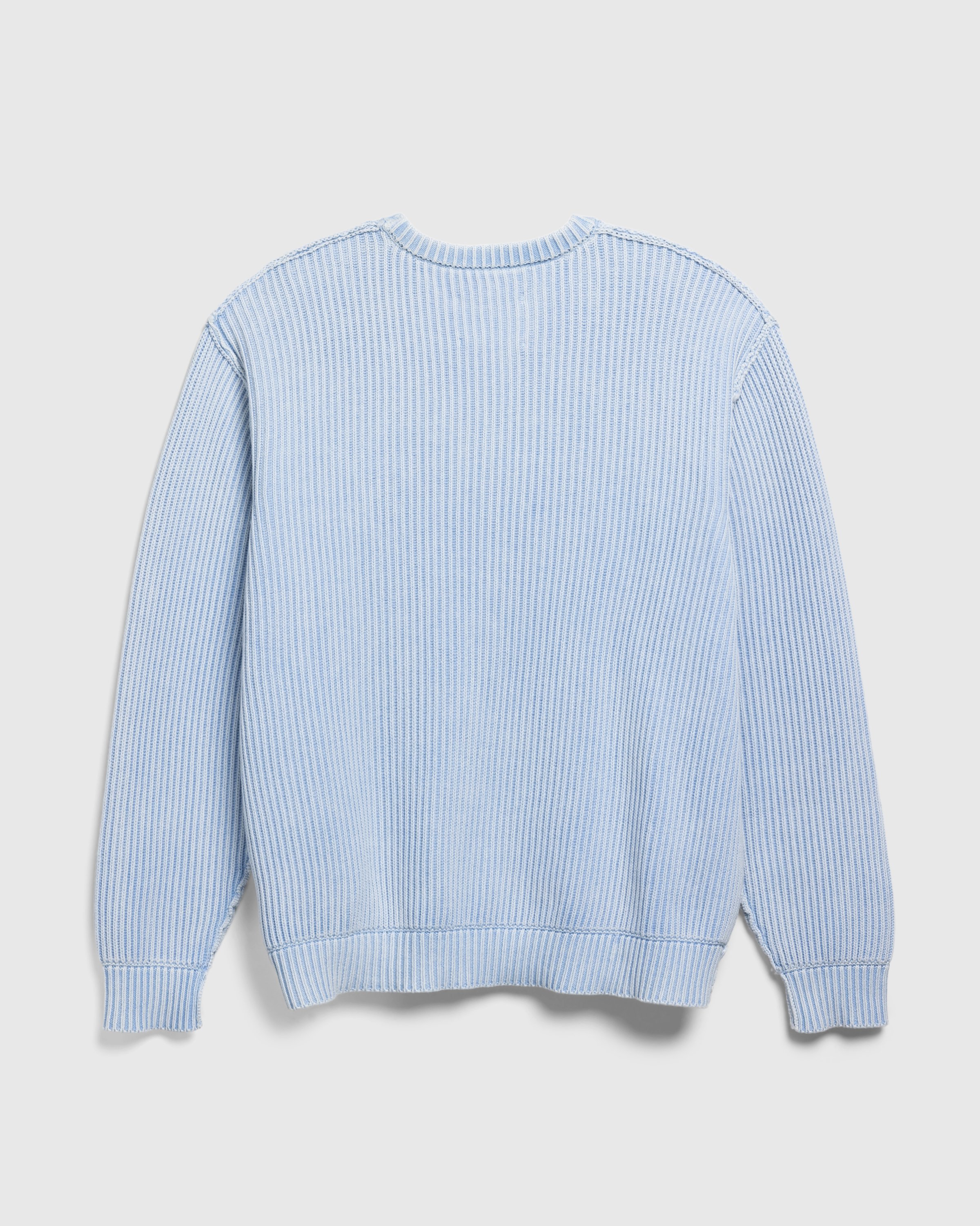 Highsnobiety HS05 - Pigment Dyed Sweater Light Blue - Clothing - Light Blue - Image 2
