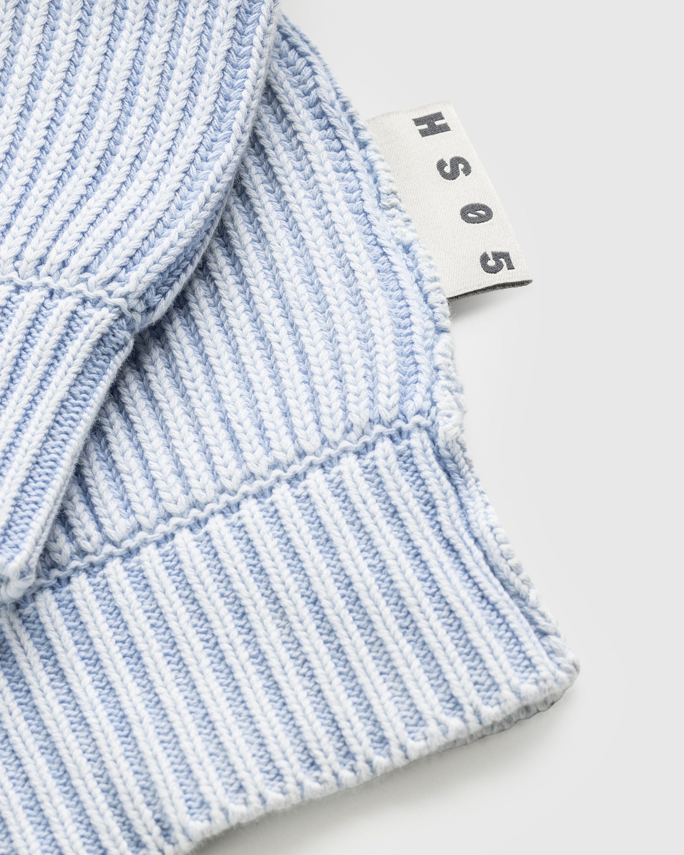 Highsnobiety HS05 - Pigment Dyed Sweater Light Blue - Clothing - Light Blue - Image 9