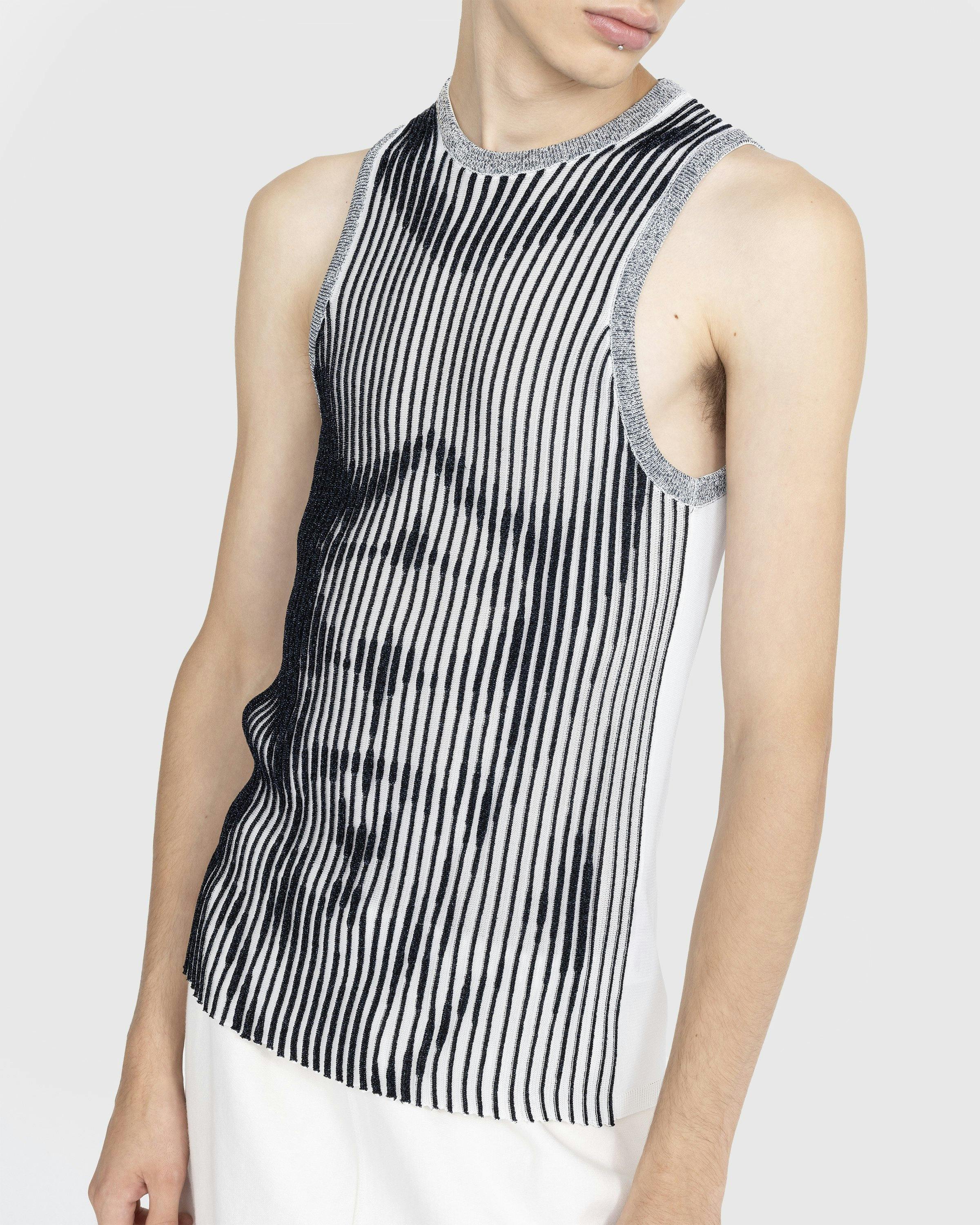 Jean Paul Gaultier - Crew Neck Trompe L'Œil Tank Top White - Clothing - White - Image 4