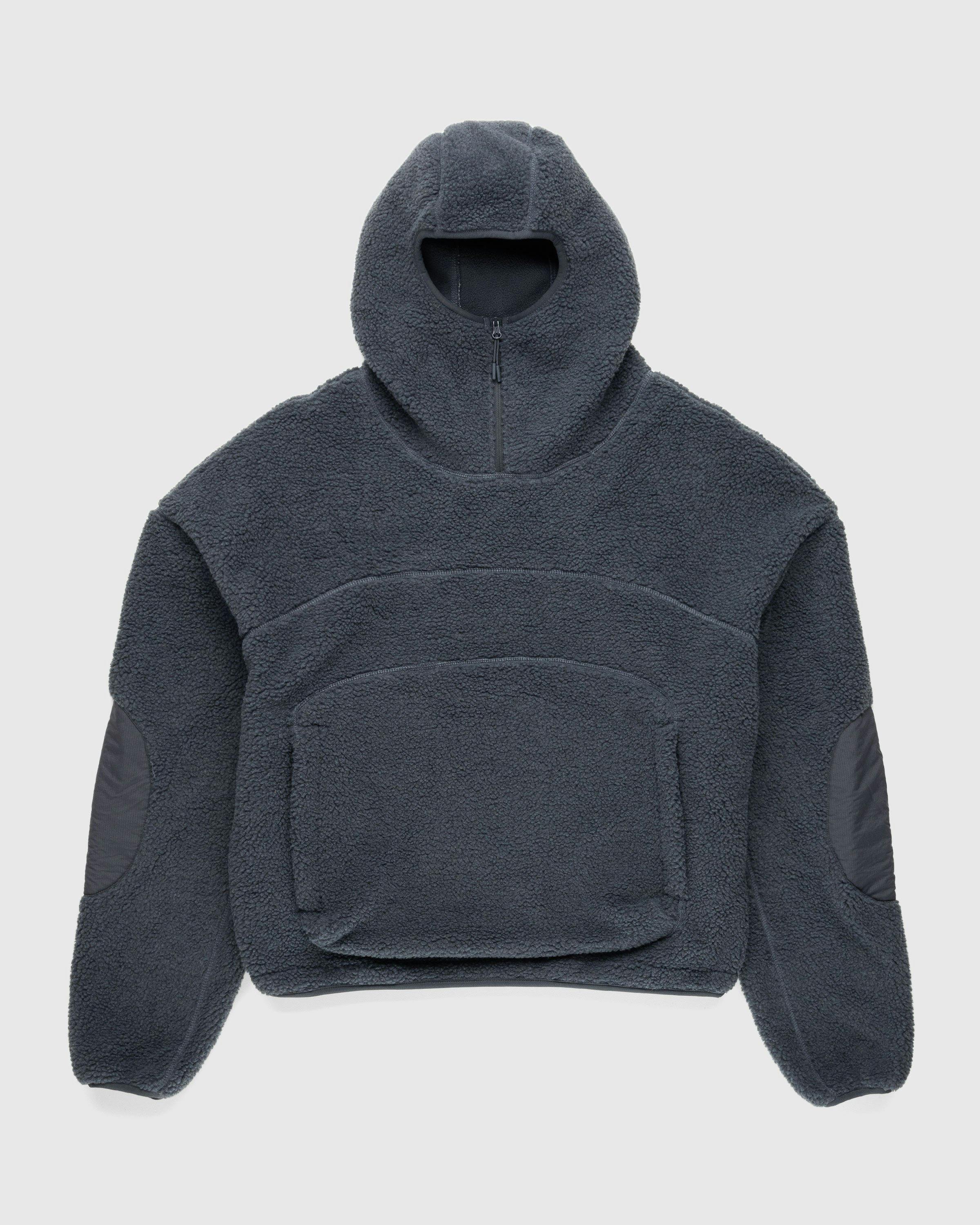 Entire Studios - Fluffy Fleece V2 Charcoal - Clothing - Blue - Image 1