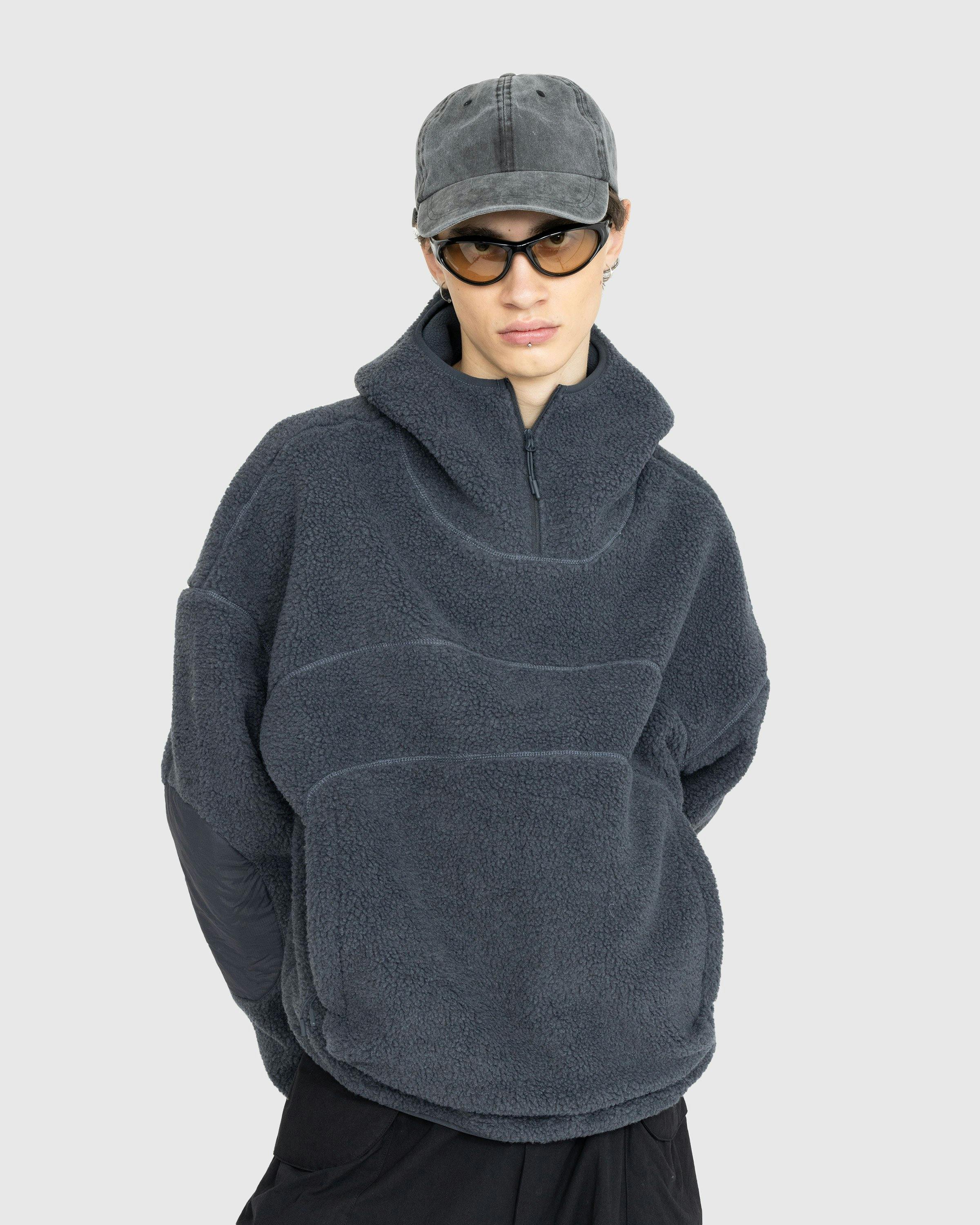 Entire Studios - Fluffy Fleece V2 Charcoal - Clothing - Blue - Image 2