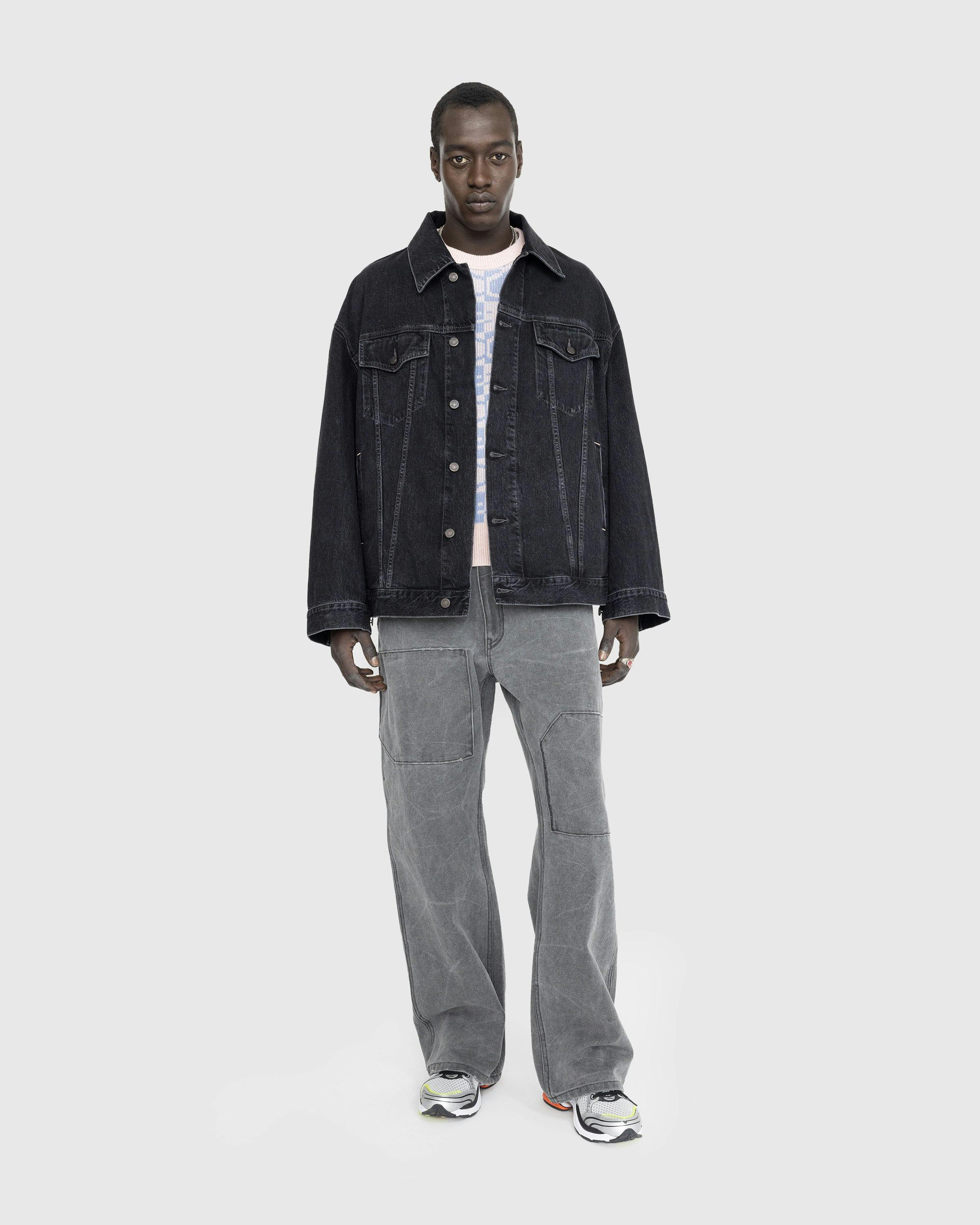 Acne Studios - Oversized Denim Jacket Black - Clothing - Black - Image 3