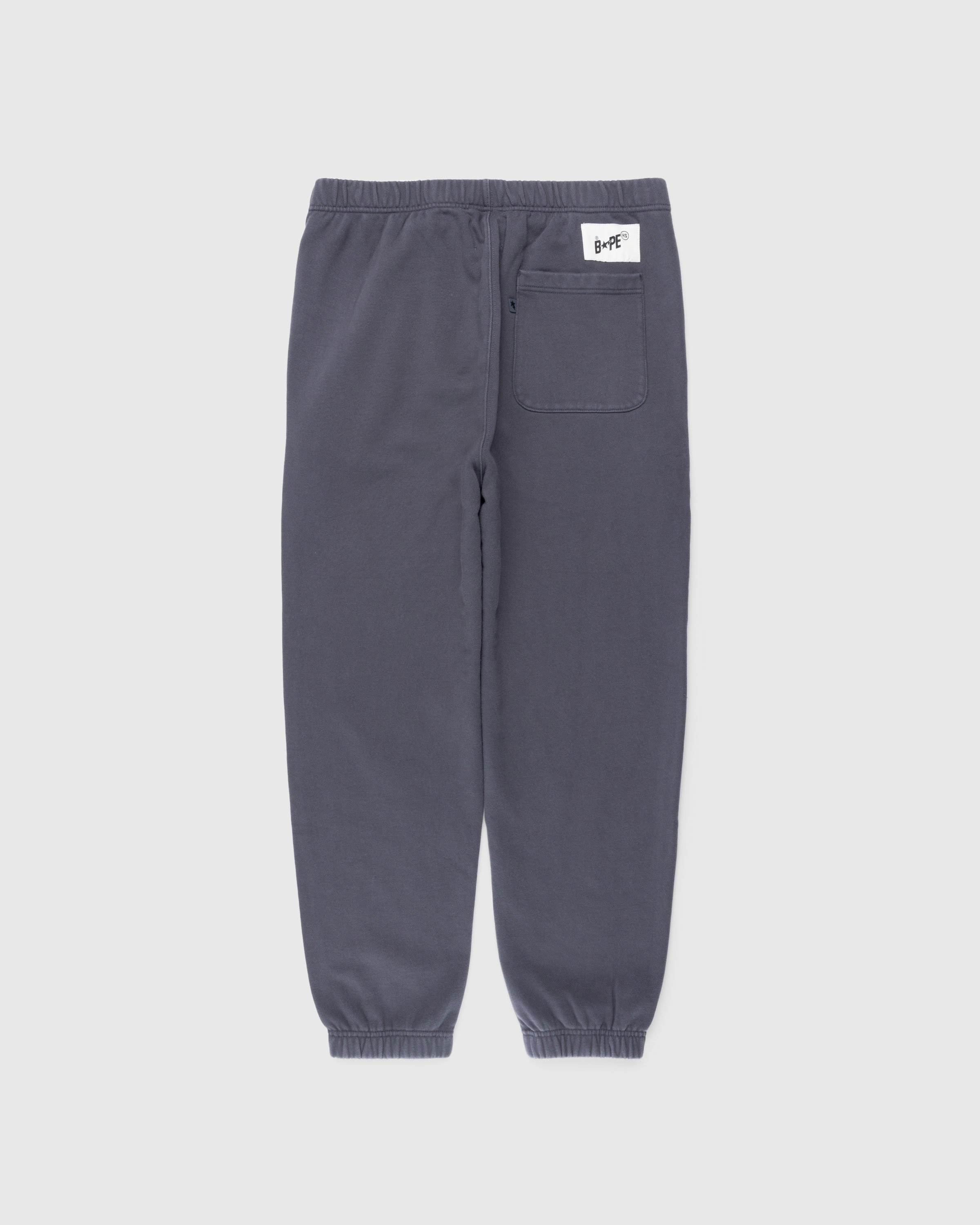 BAPE x Highsnobiety - Heavy Washed Sweat Pants Charcoal - Clothing - Grey - Image 2