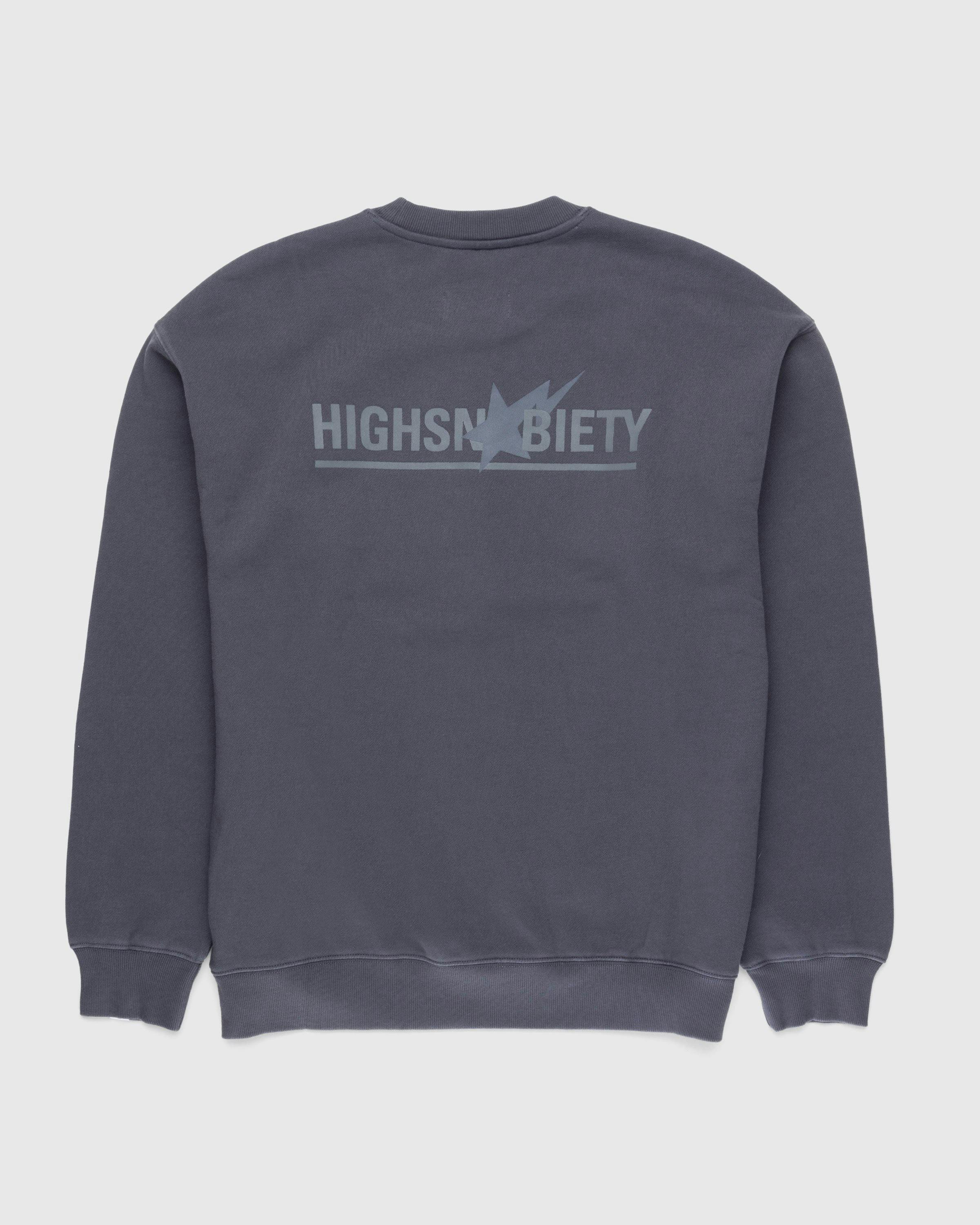 BAPE x Highsnobiety - Heavy Washed Crewneck Charcoal - Clothing - Grey - Image 2