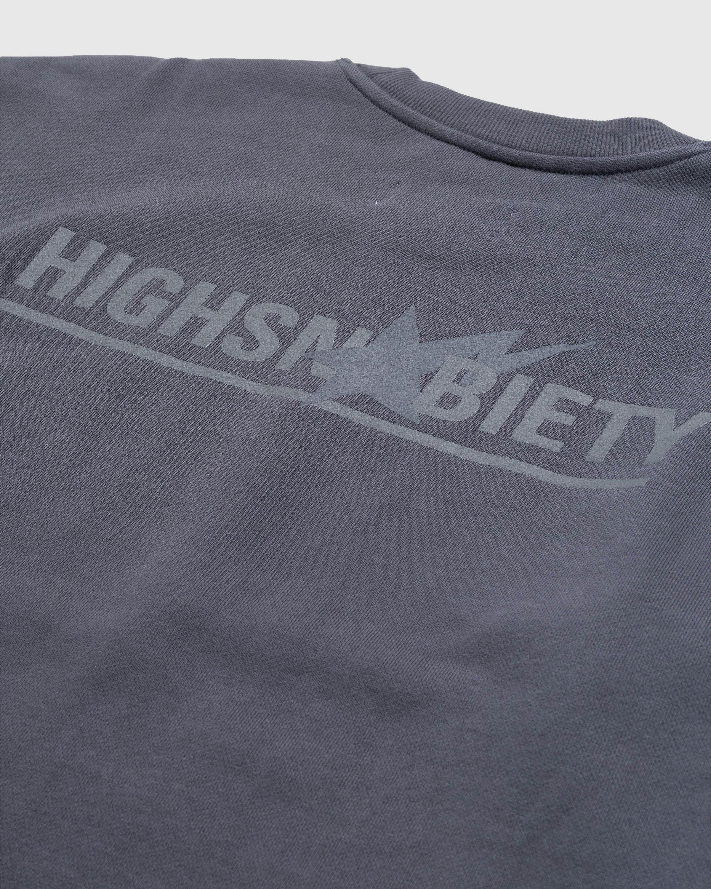 BAPE x Highsnobiety - Heavy Washed Crewneck Charcoal - Clothing - Grey - Image 5