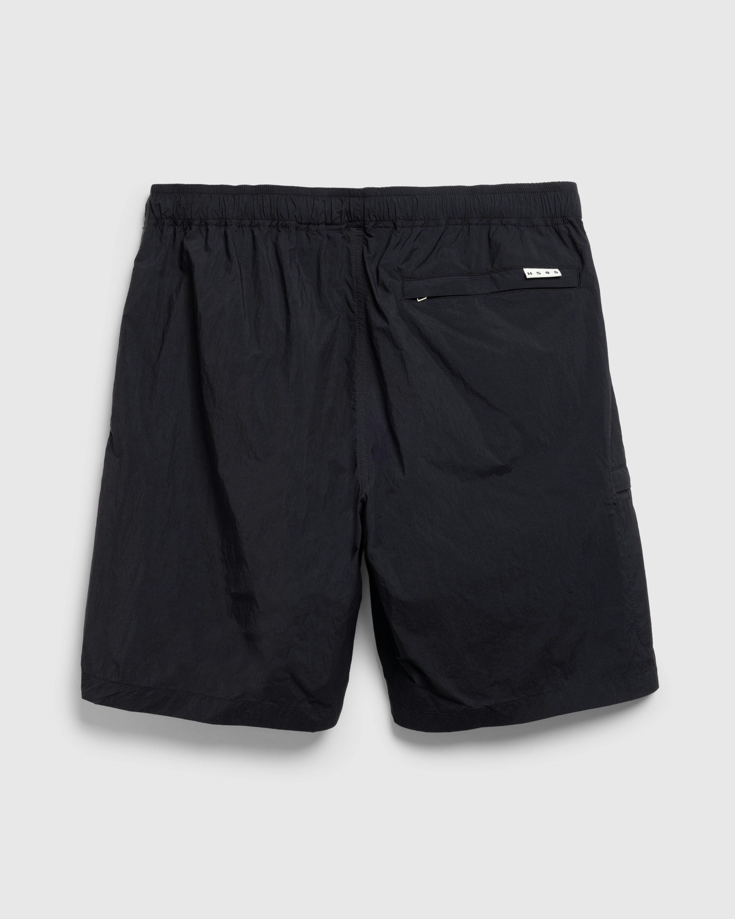 Highsnobiety HS05 - Natural Dyed Nylon Shorts Black - Clothing - Black - Image 2