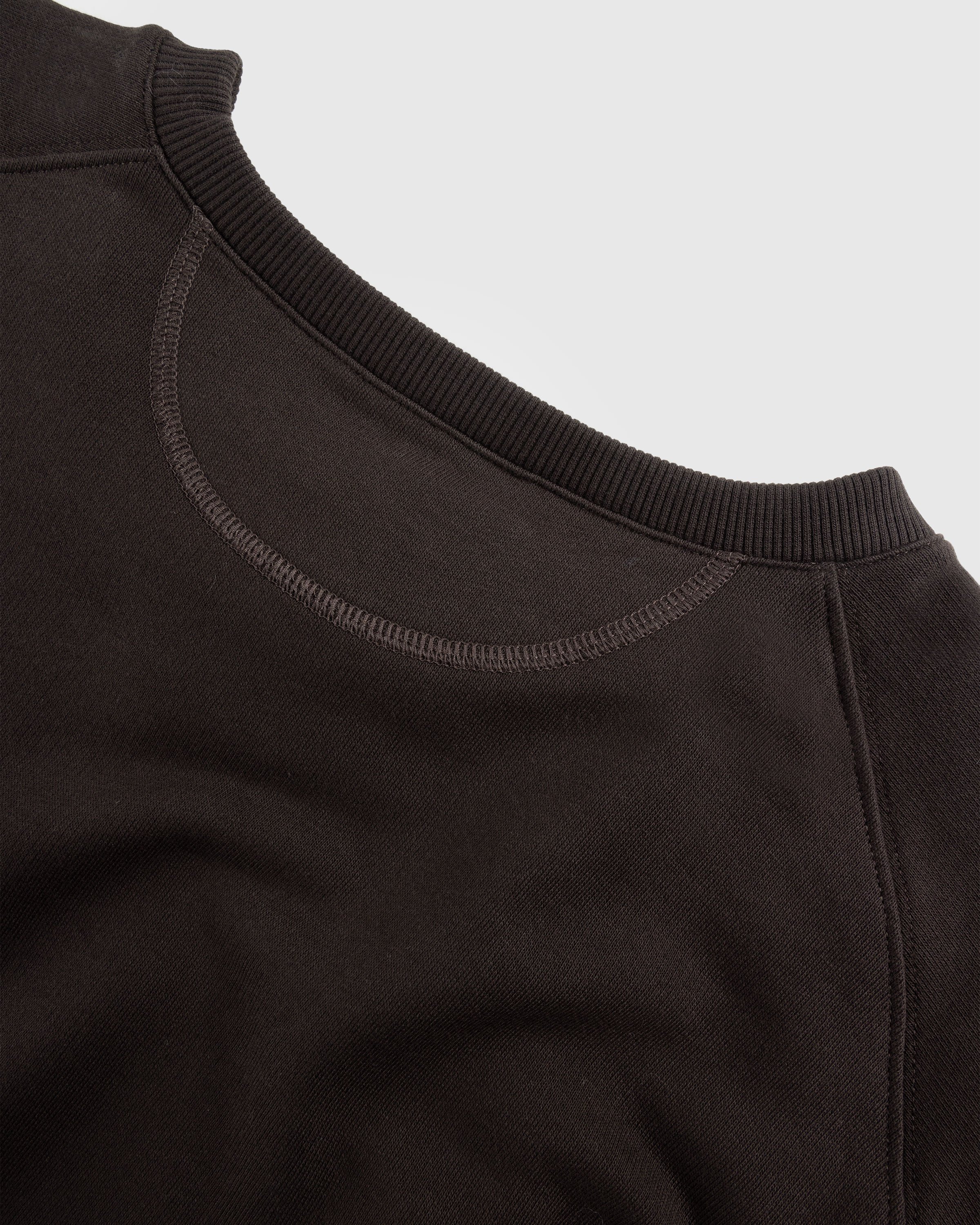 Meta Campania Collective - Sigmar Jersey Cotton Short Sleeve Crew Neck Dark Chocolate Brown - Clothing - Brown - Image 7