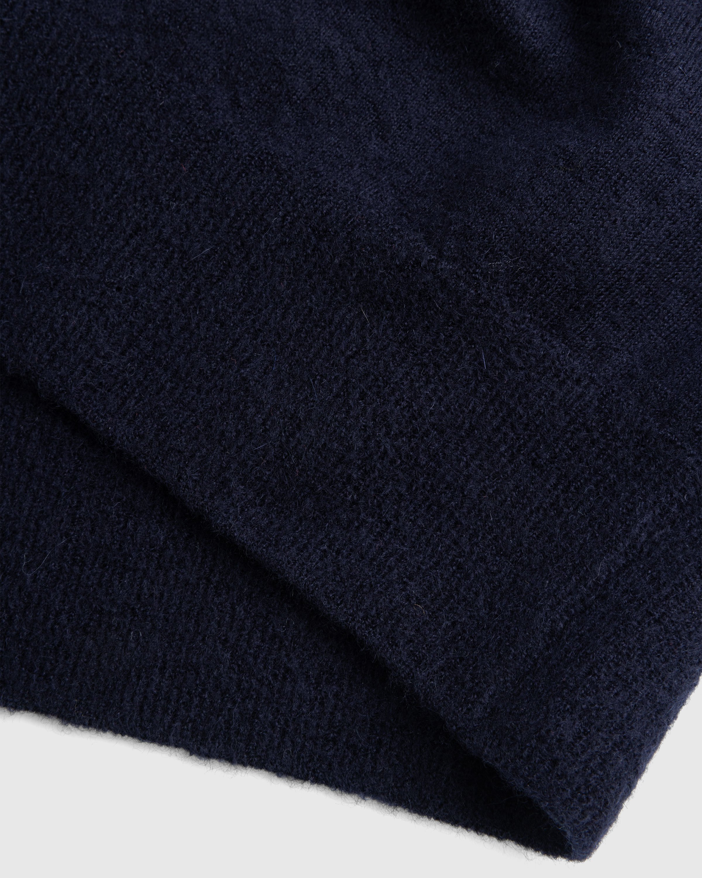 Meta Campania Collective - Joel Felted Cashmere Polo Midnight Blue - Clothing - Blue - Image 7