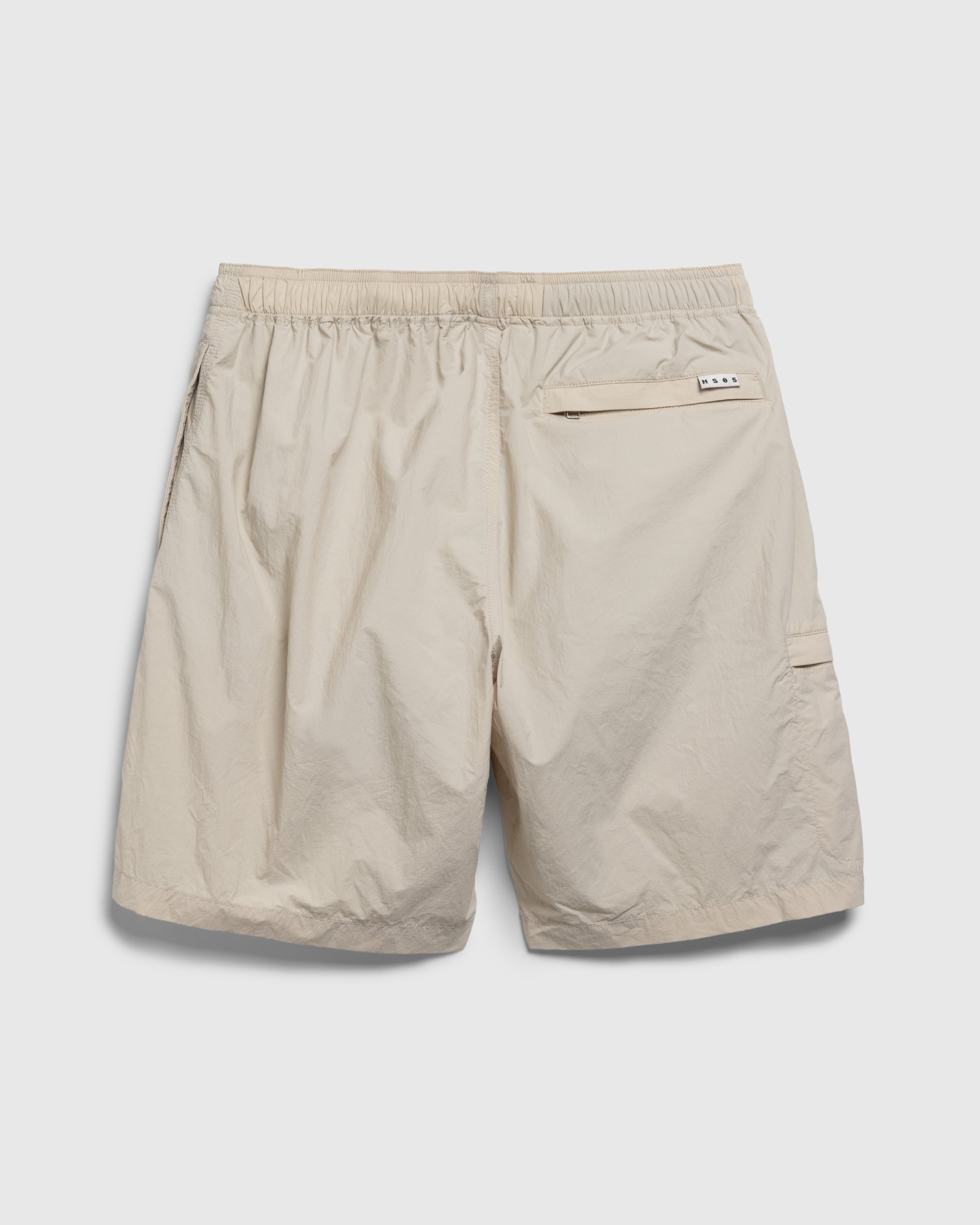 Highsnobiety HS05 - Natural Dyed Nylon Shorts Beige - Clothing - Beige - Image 2