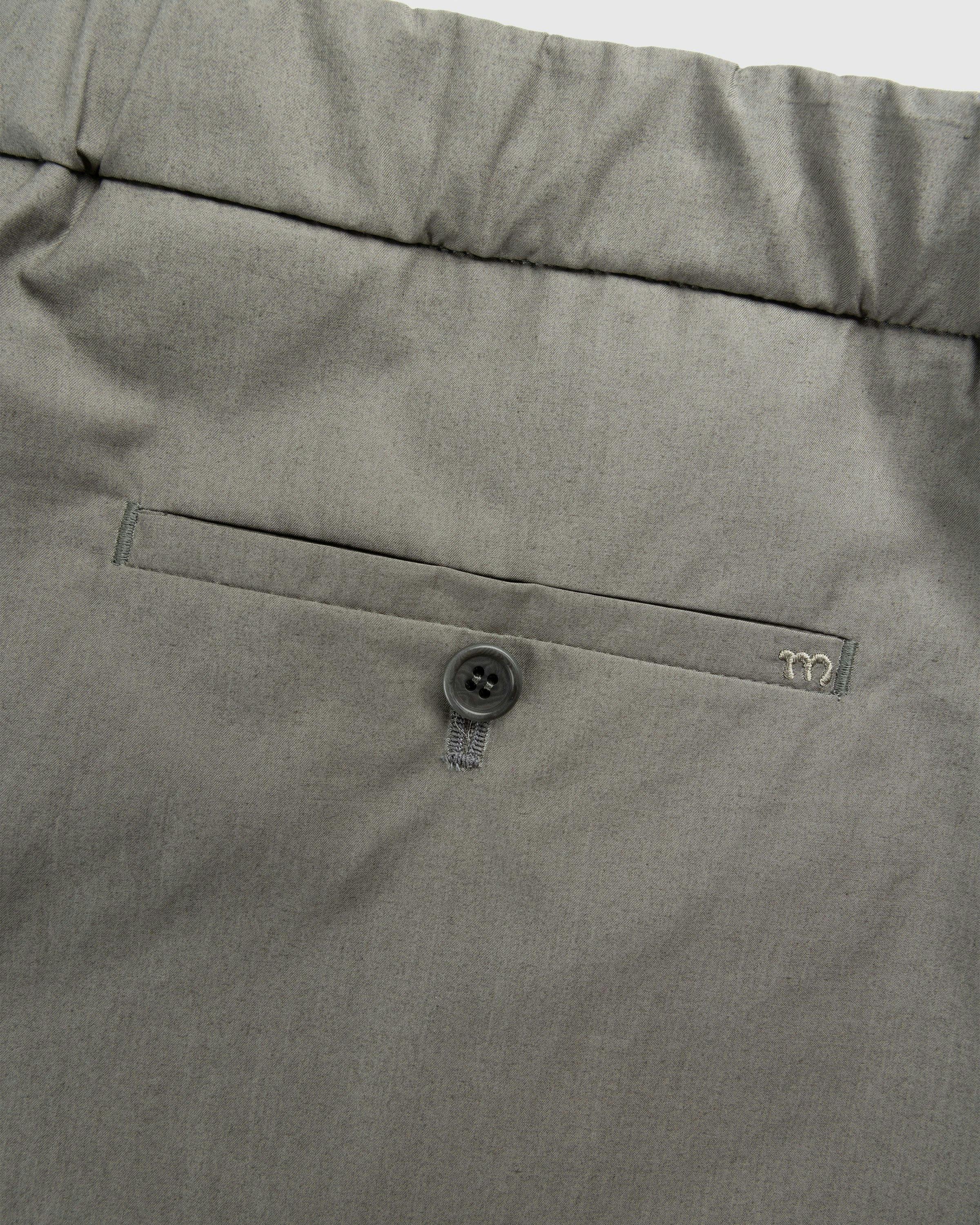 Meta Campania Collective - Ed Unlined Light Weight Cotton Drawstring Trousers Weimaraner Grey - Clothing - Grey - Image 7