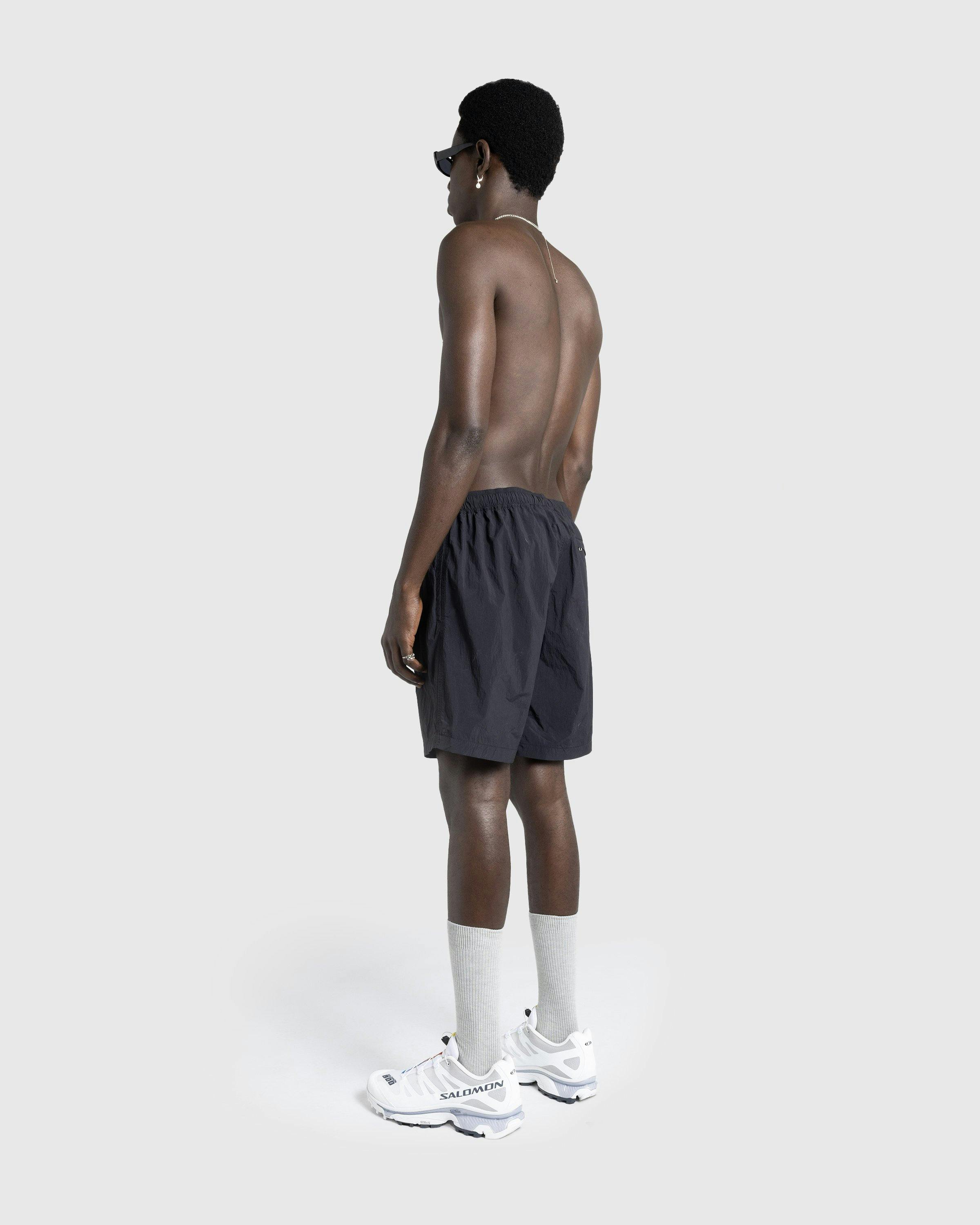 Highsnobiety HS05 - Natural Dyed Nylon Shorts Black - Clothing - Black - Image 5