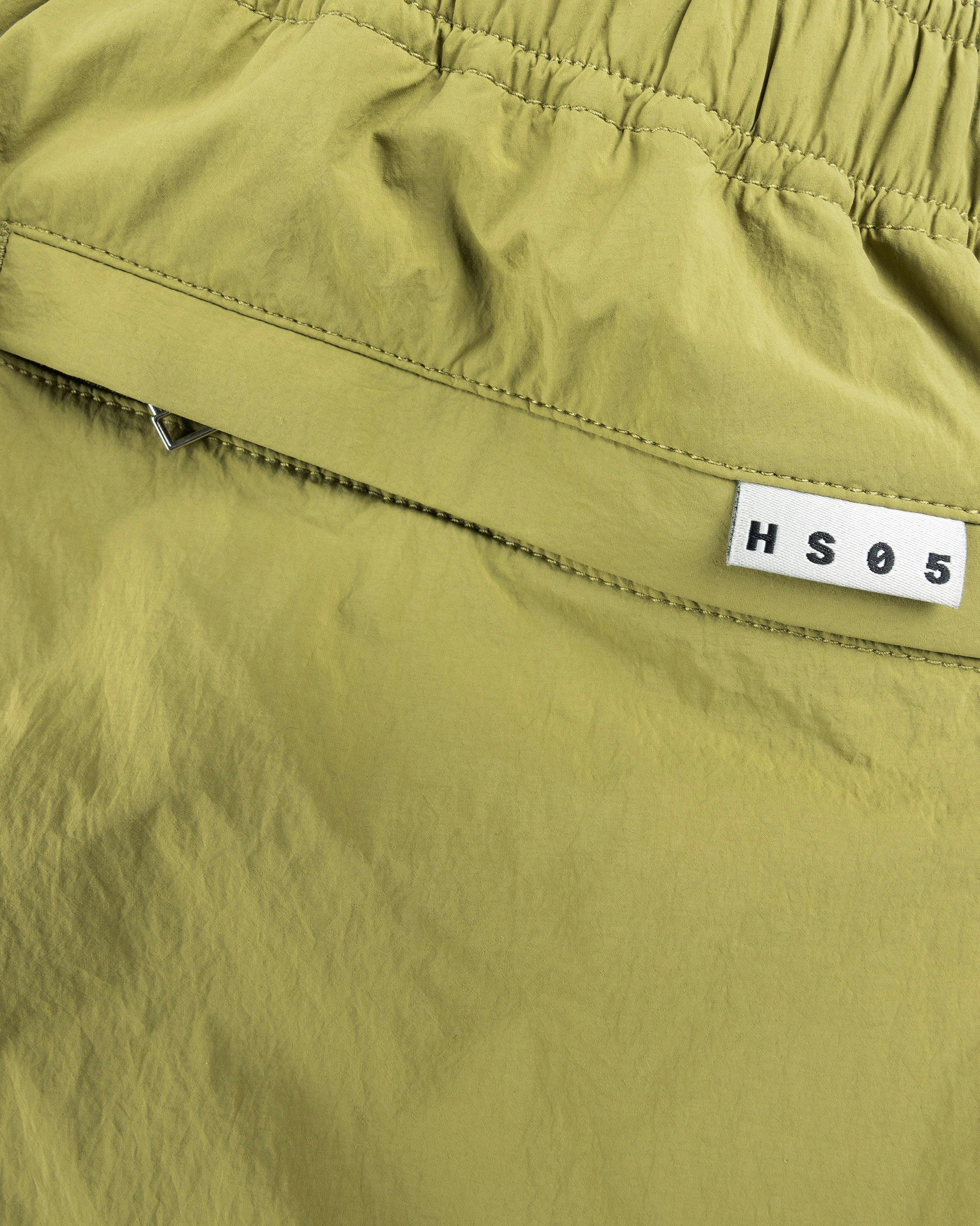 Highsnobiety HS05 - Natural Dyed Nylon Shorts - Clothing - Khaki - Image 6