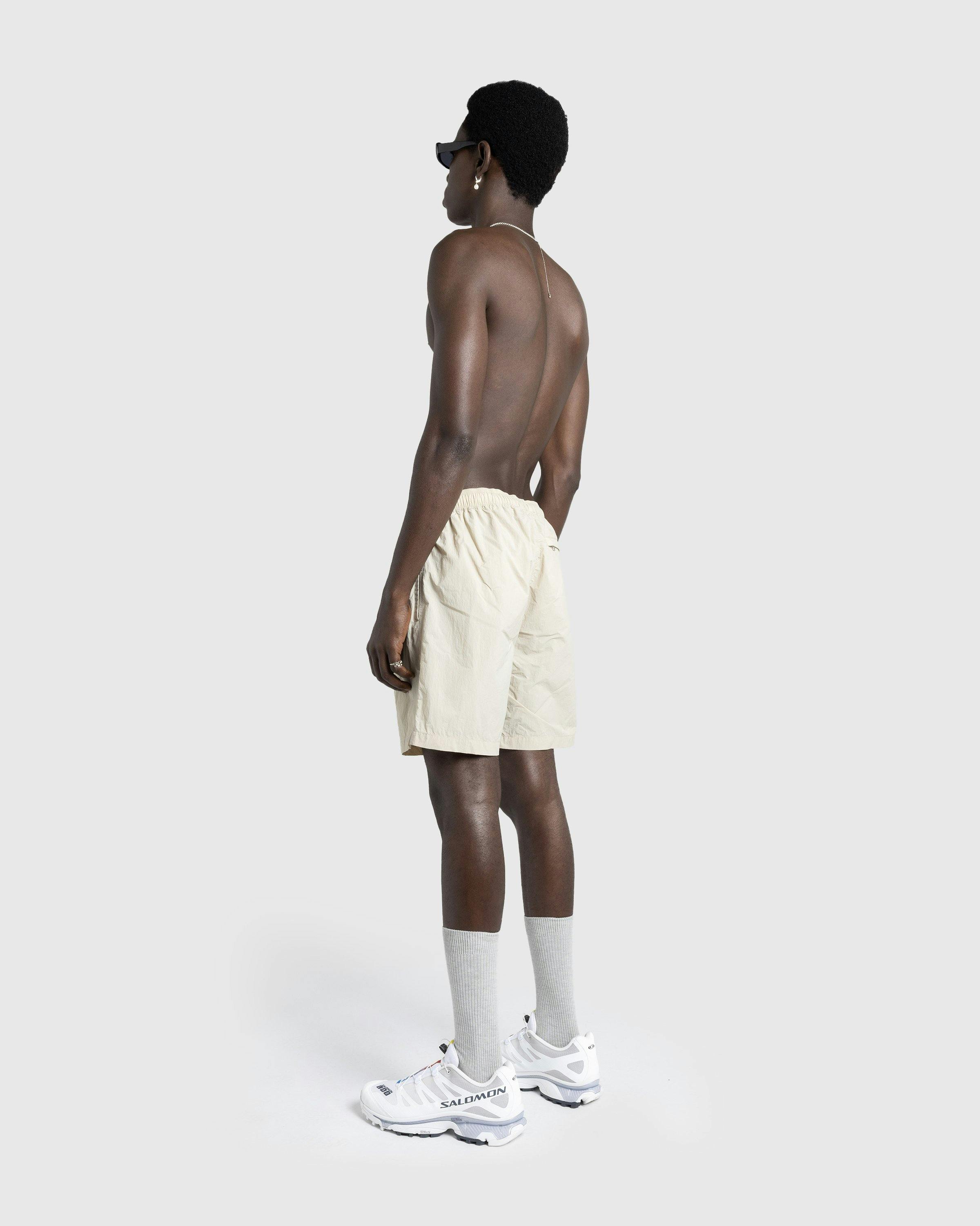 Highsnobiety HS05 - Natural Dyed Nylon Shorts Beige - Clothing - Beige - Image 5