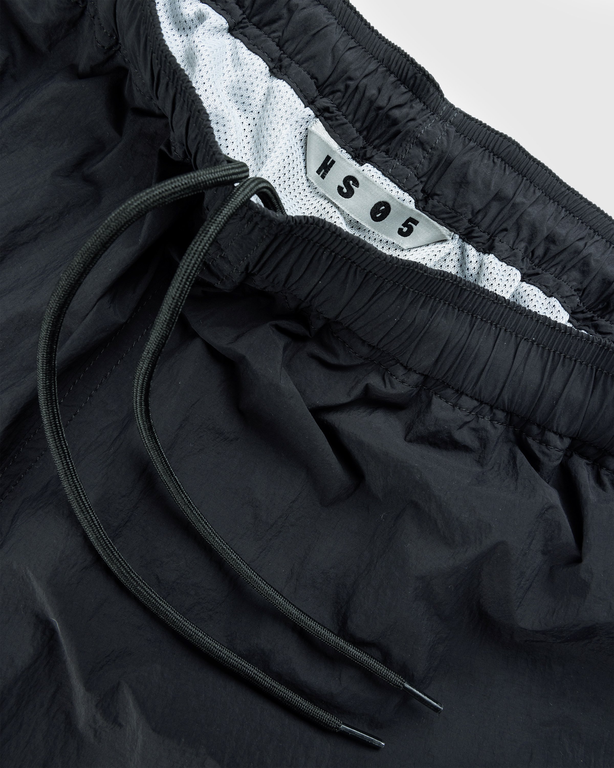 Highsnobiety HS05 - Natural Dyed Nylon Shorts Black - Clothing - Black - Image 7