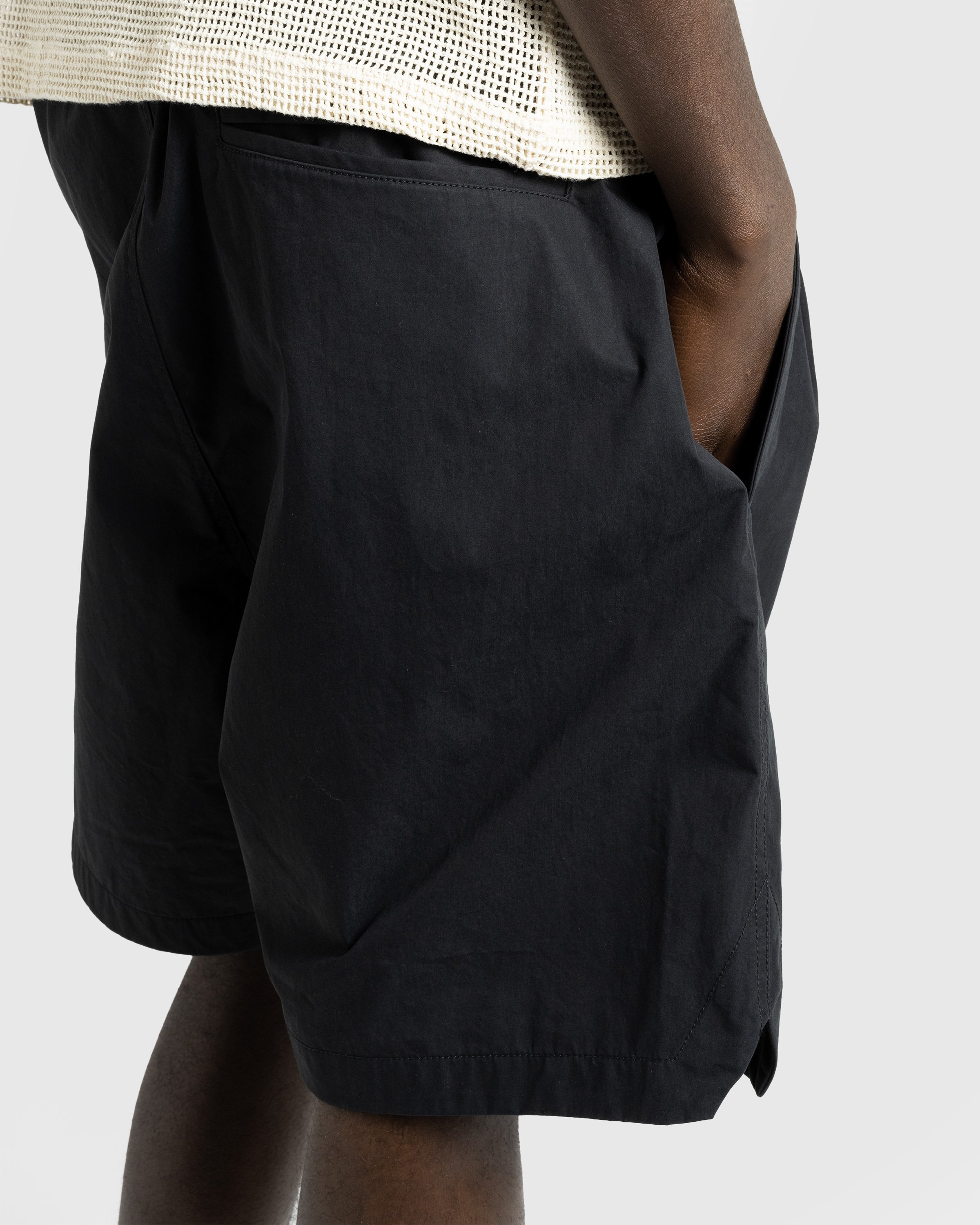 Highsnobiety HS05 - Weather Cloth Nylon Shorts Black - Clothing - Black - Image 6