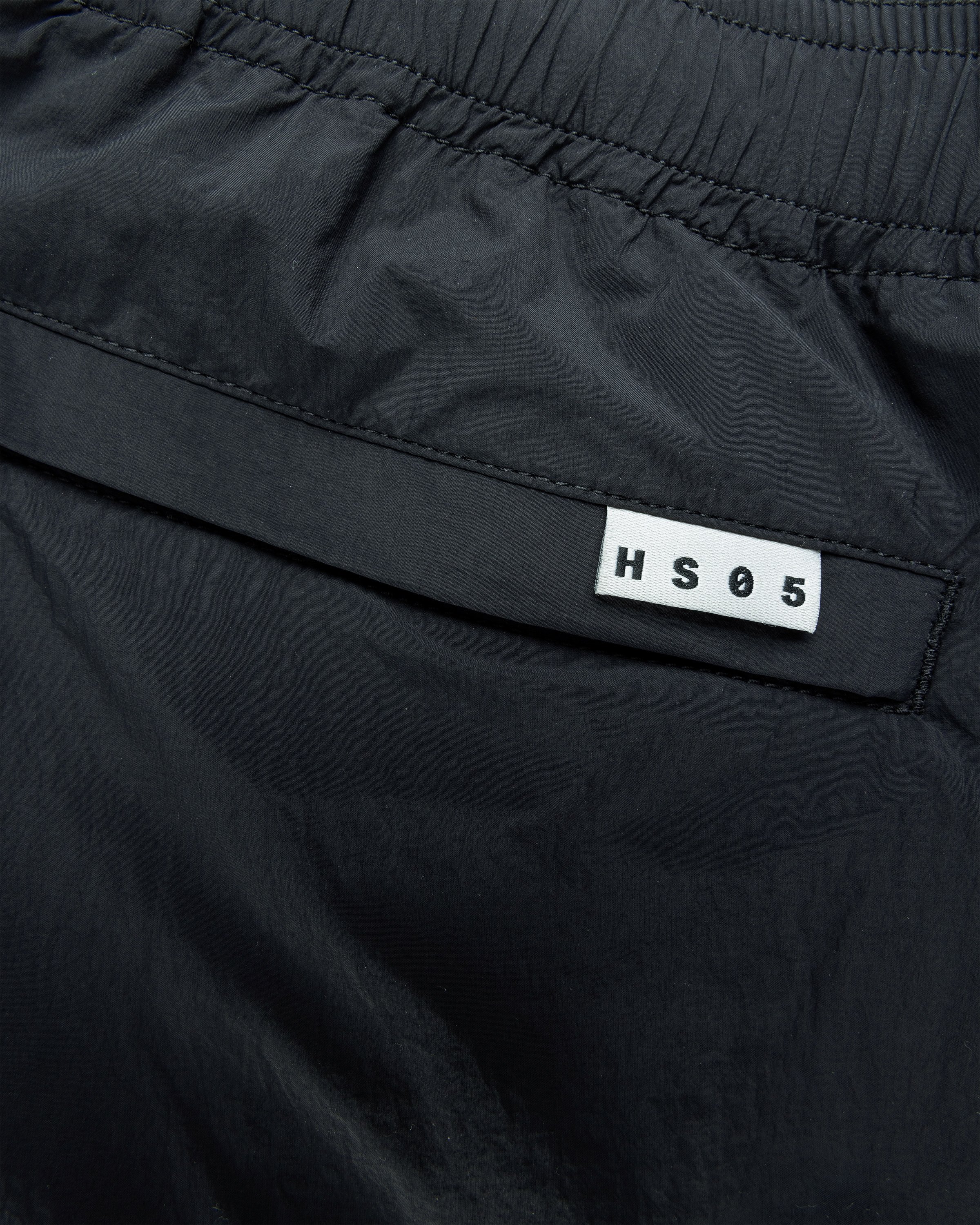 Highsnobiety HS05 - Natural Dyed Nylon Shorts Black - Clothing - Black - Image 8