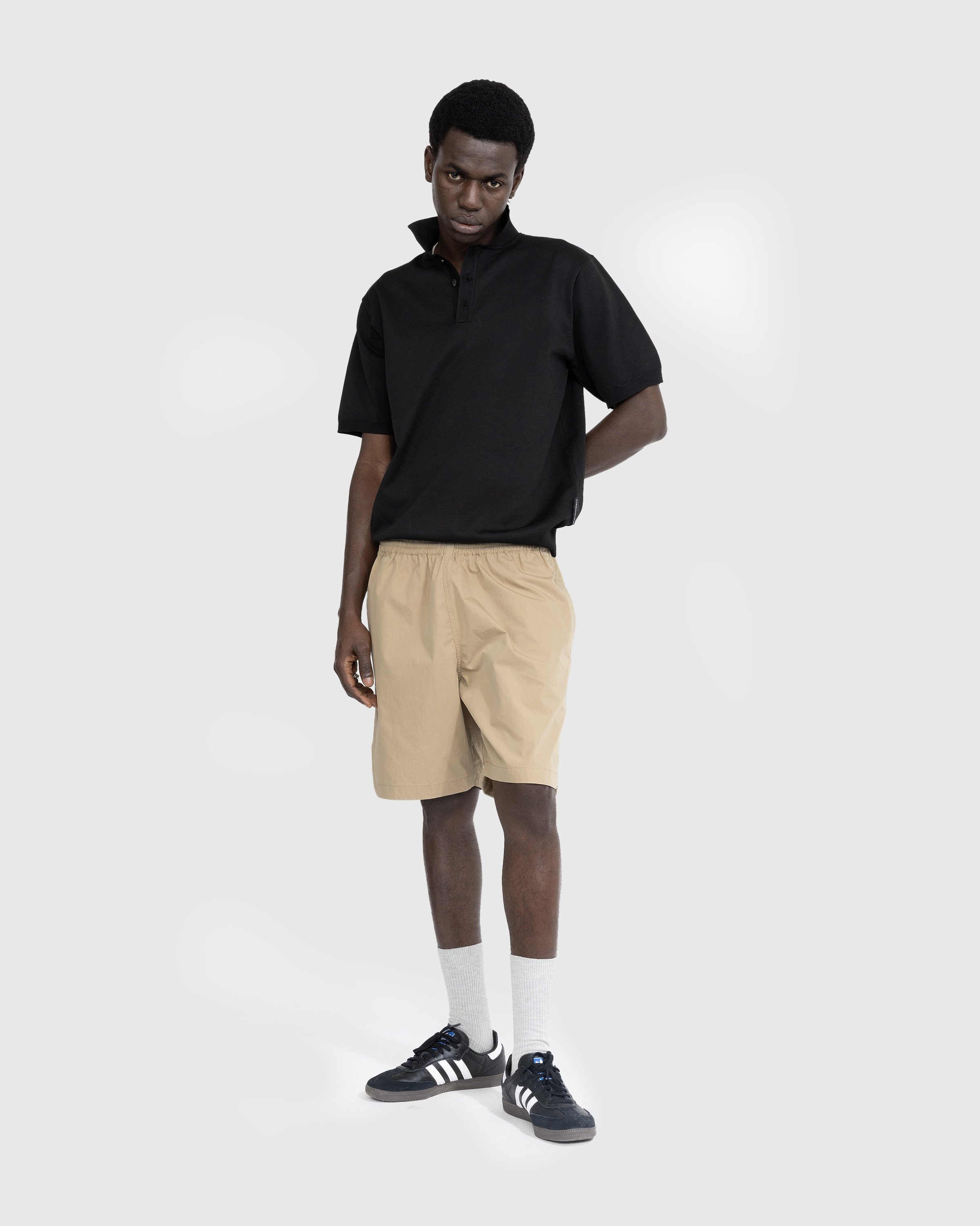 Highsnobiety HS05 - Weather Cloth Nylon Shorts - Clothing - Beige - Image 7