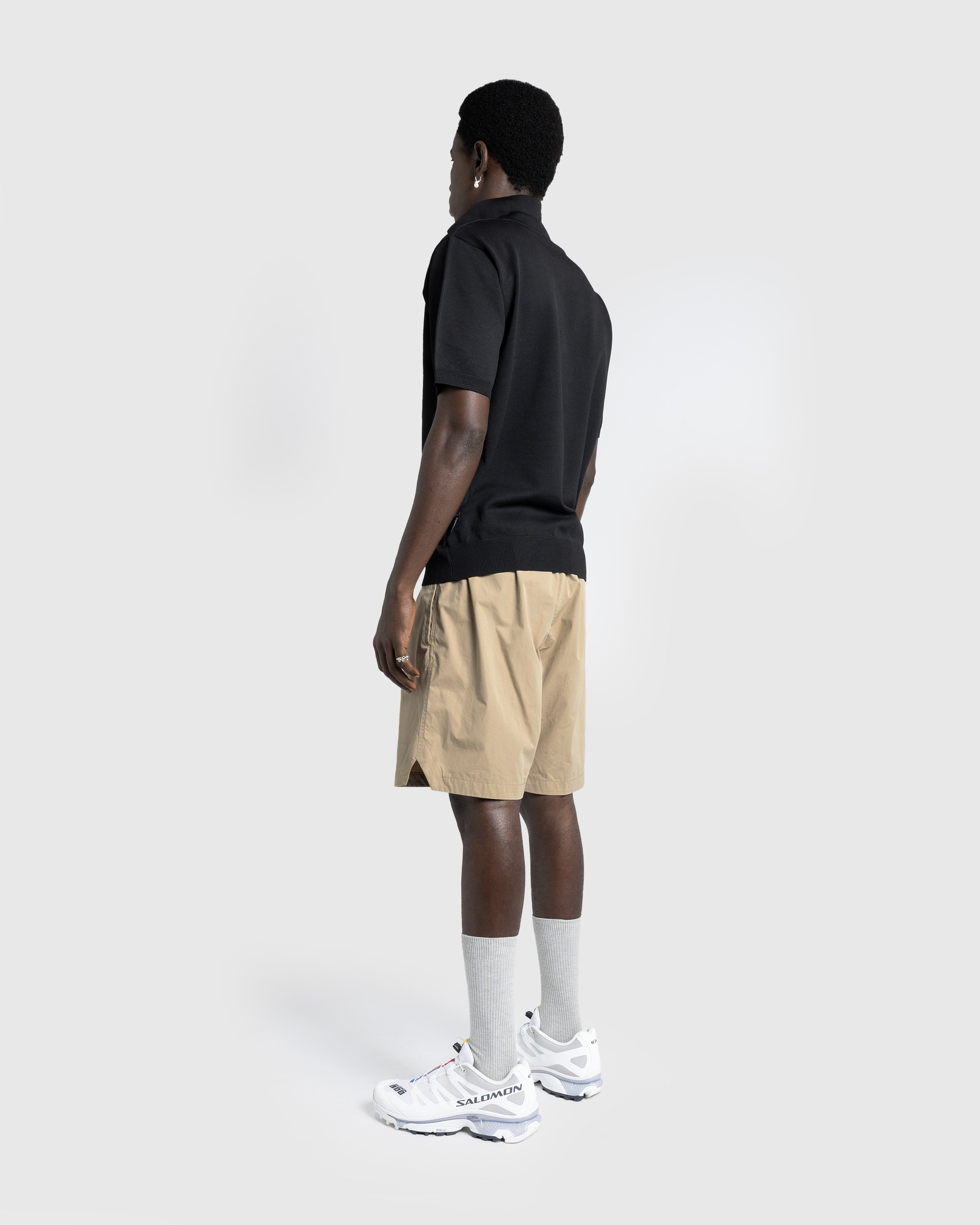 Highsnobiety HS05 - Weather Cloth Nylon Shorts - Clothing - Beige - Image 8