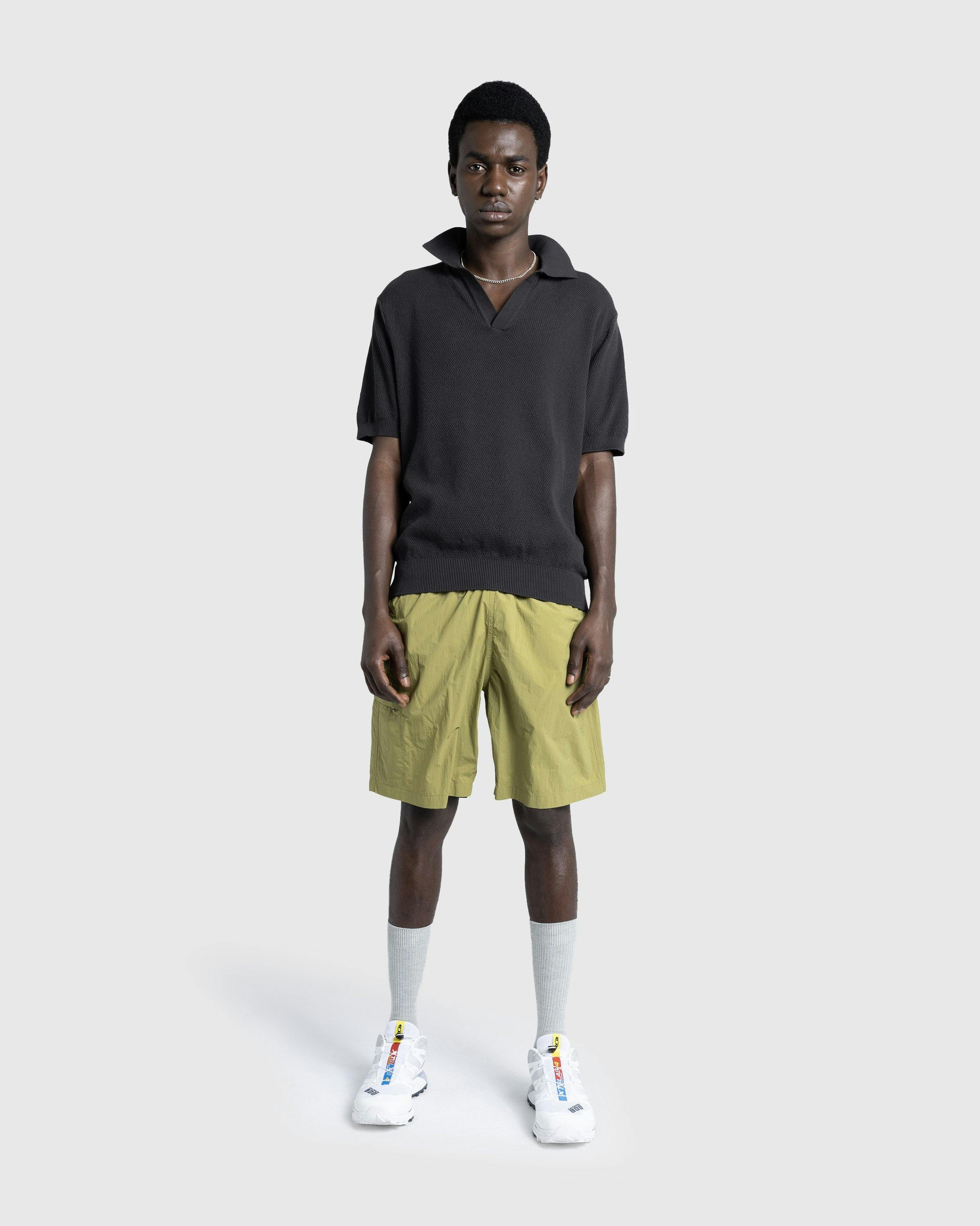 Highsnobiety HS05 - Light Knit Polo Black - Clothing - Black - Image 3