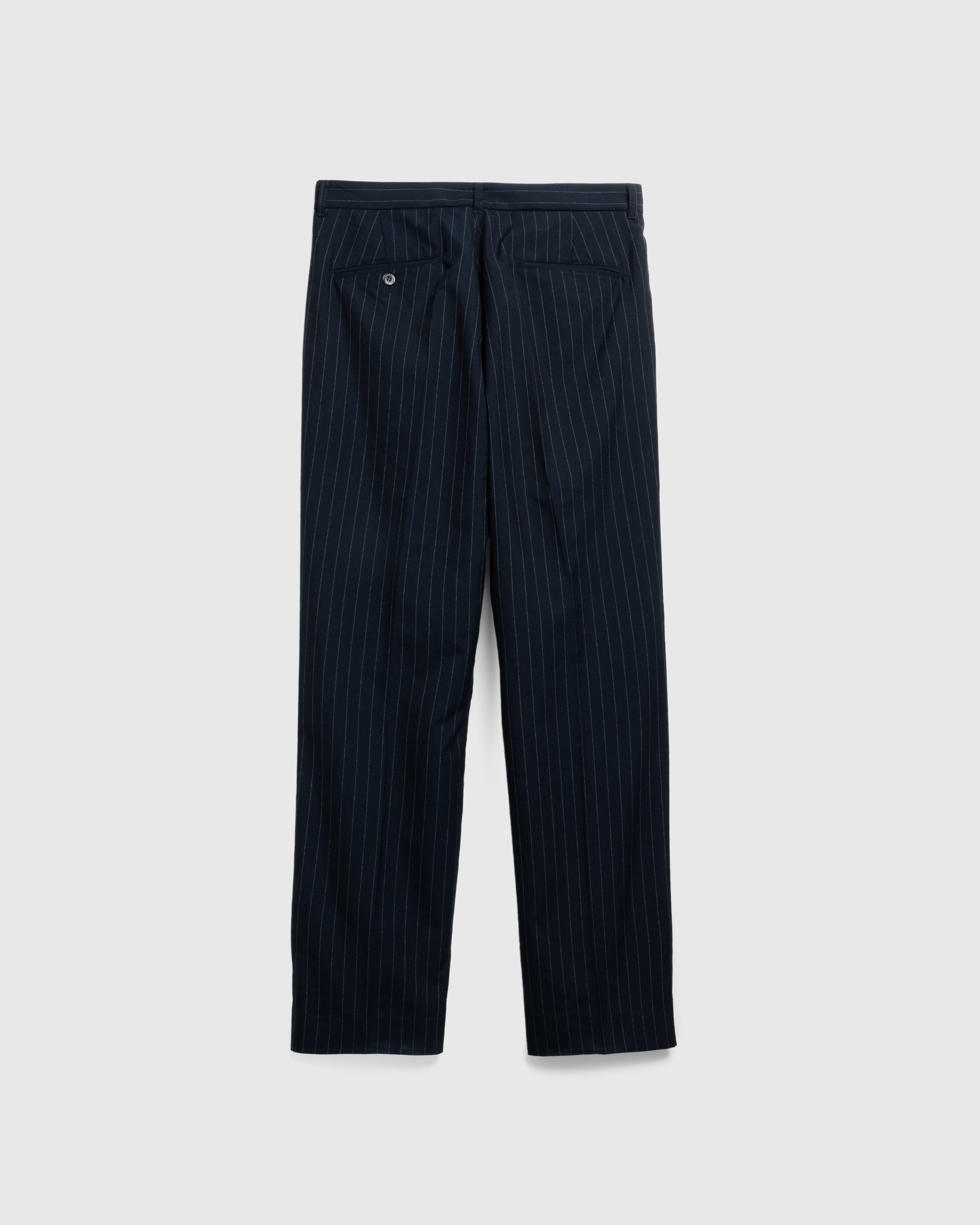 Highsnobiety HS05 - Tropical Suiting Pants Navy Striped - Clothing - Navy Striped - Image 2