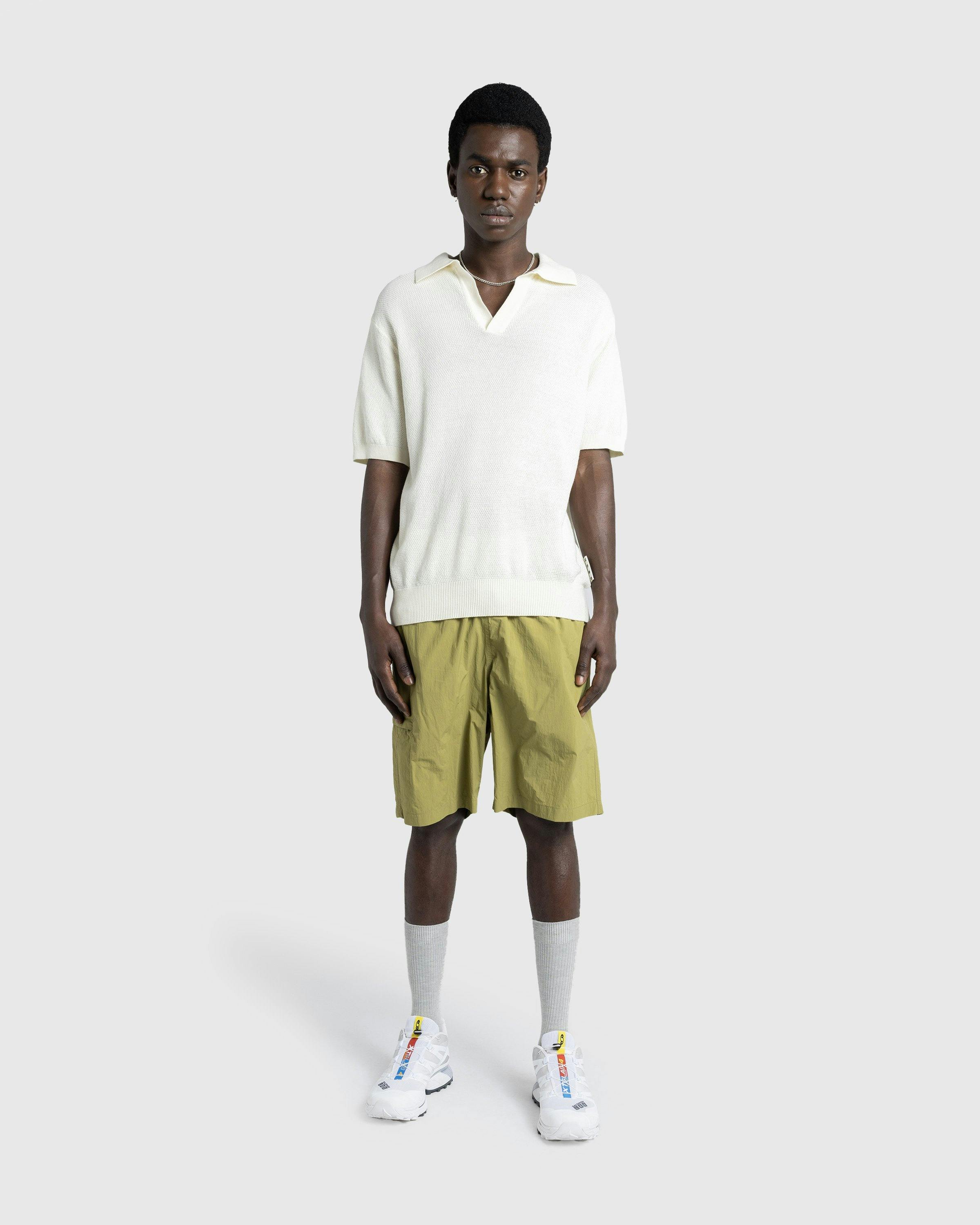 Highsnobiety HS05 - Light Knit Polo - Clothing - Eggshell - Image 4