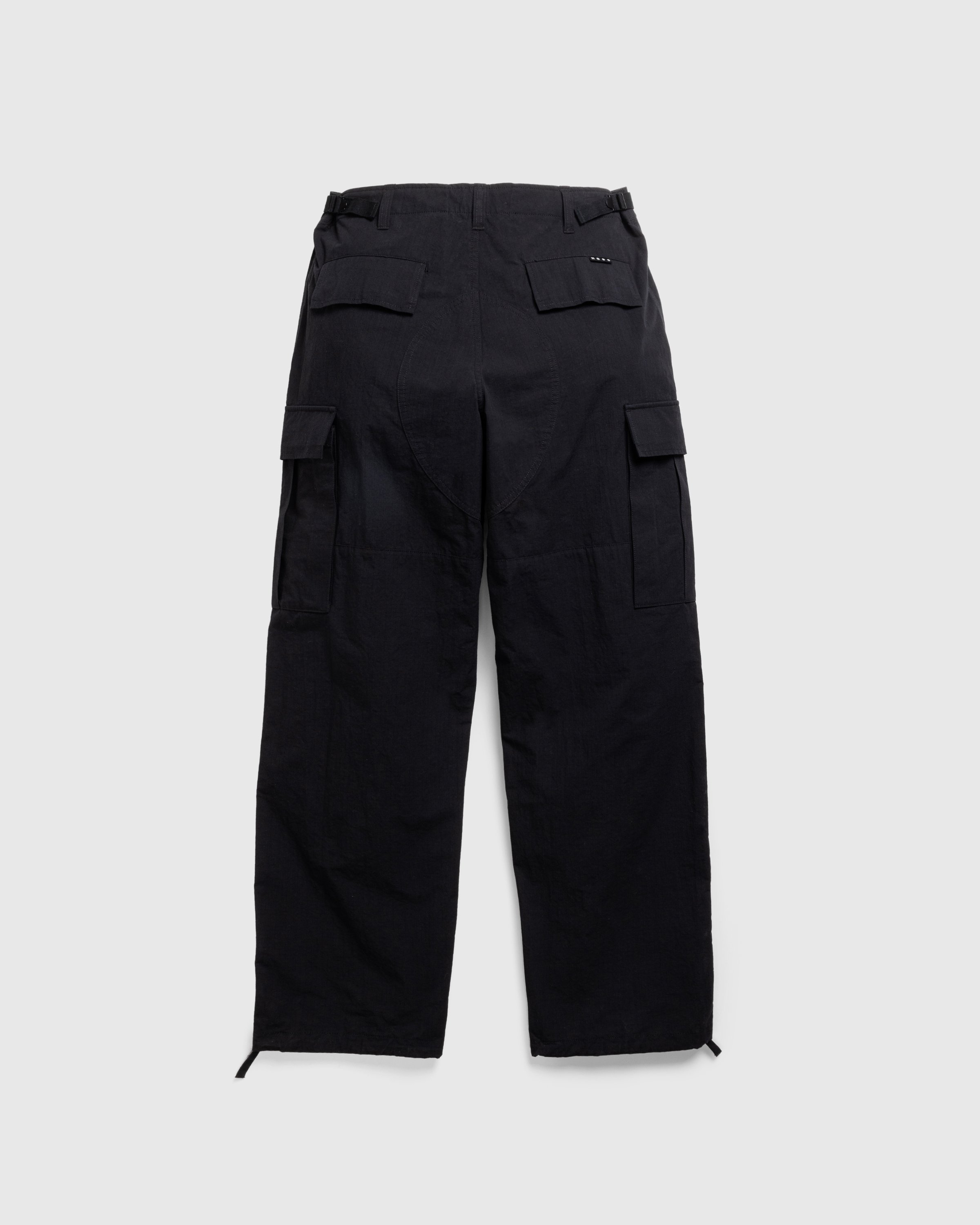 Highsnobiety HS05 - Nylon Cotton Cargo Pants Black - Clothing - Black - Image 2