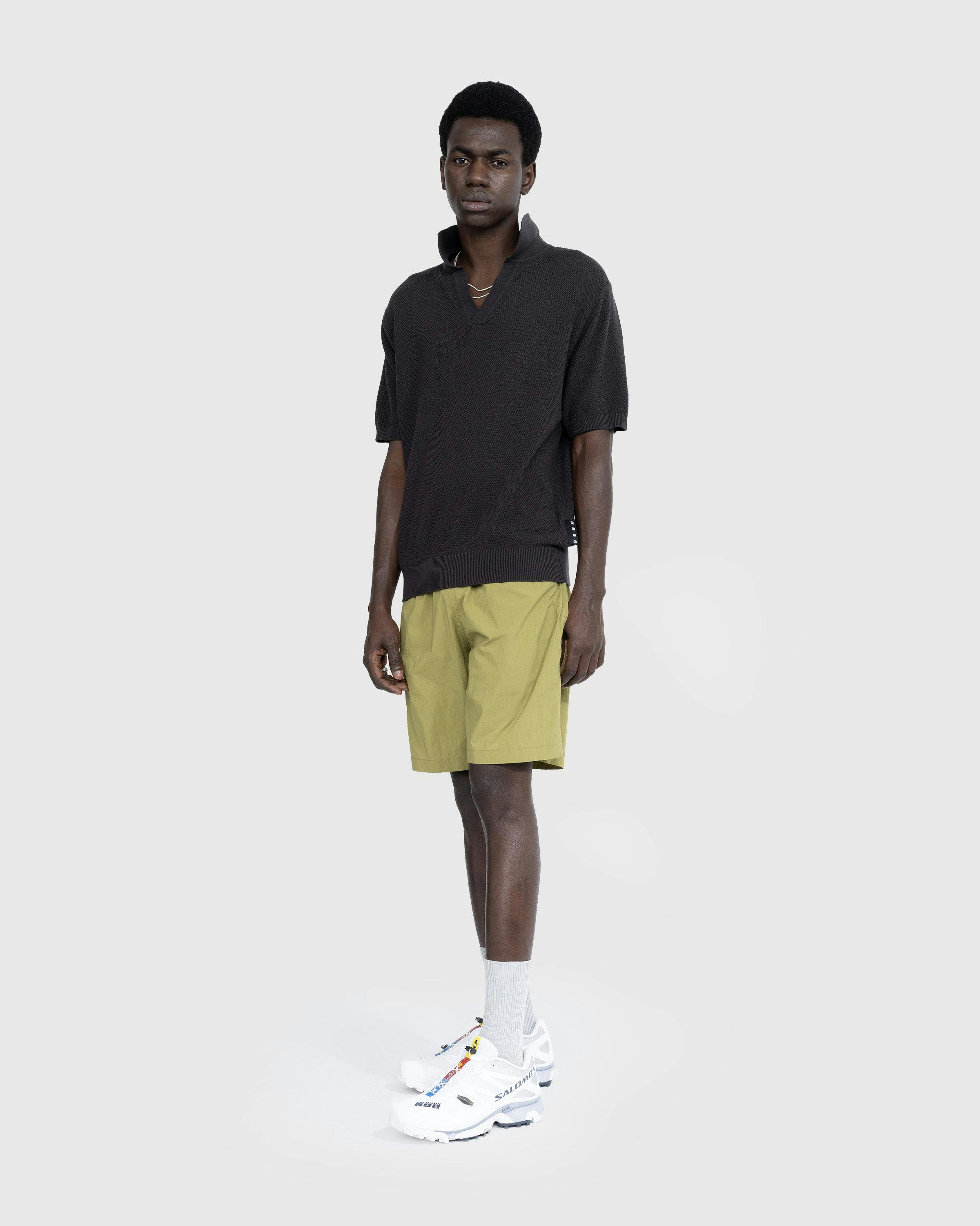 Highsnobiety HS05 - Light Knit Polo Black - Clothing - Black - Image 5