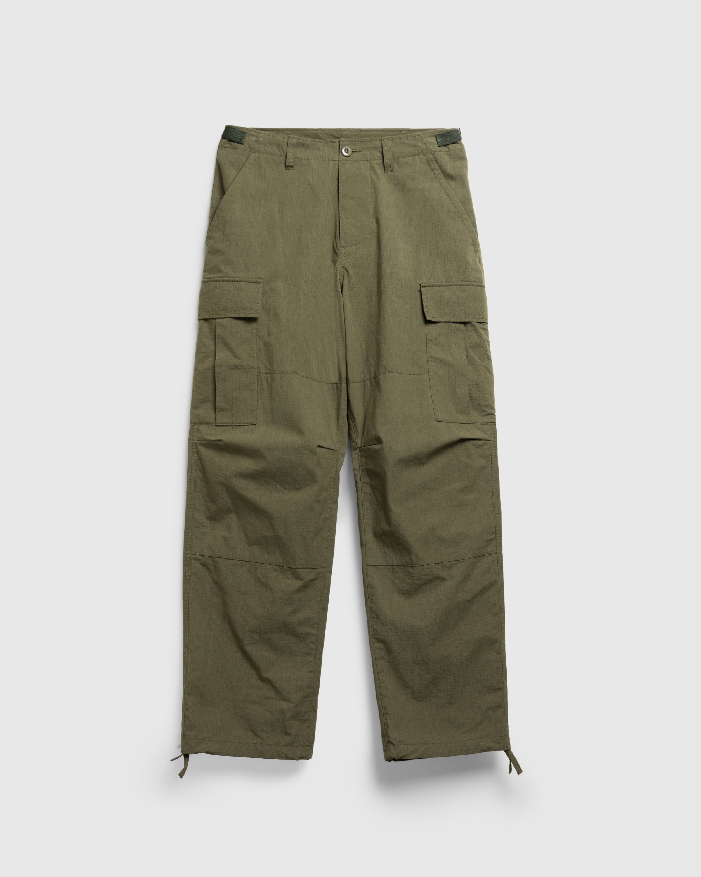 Highsnobiety HS05 - Nylon Cotton Cargo Pants Khaki - Clothing - Khaki - Image 1
