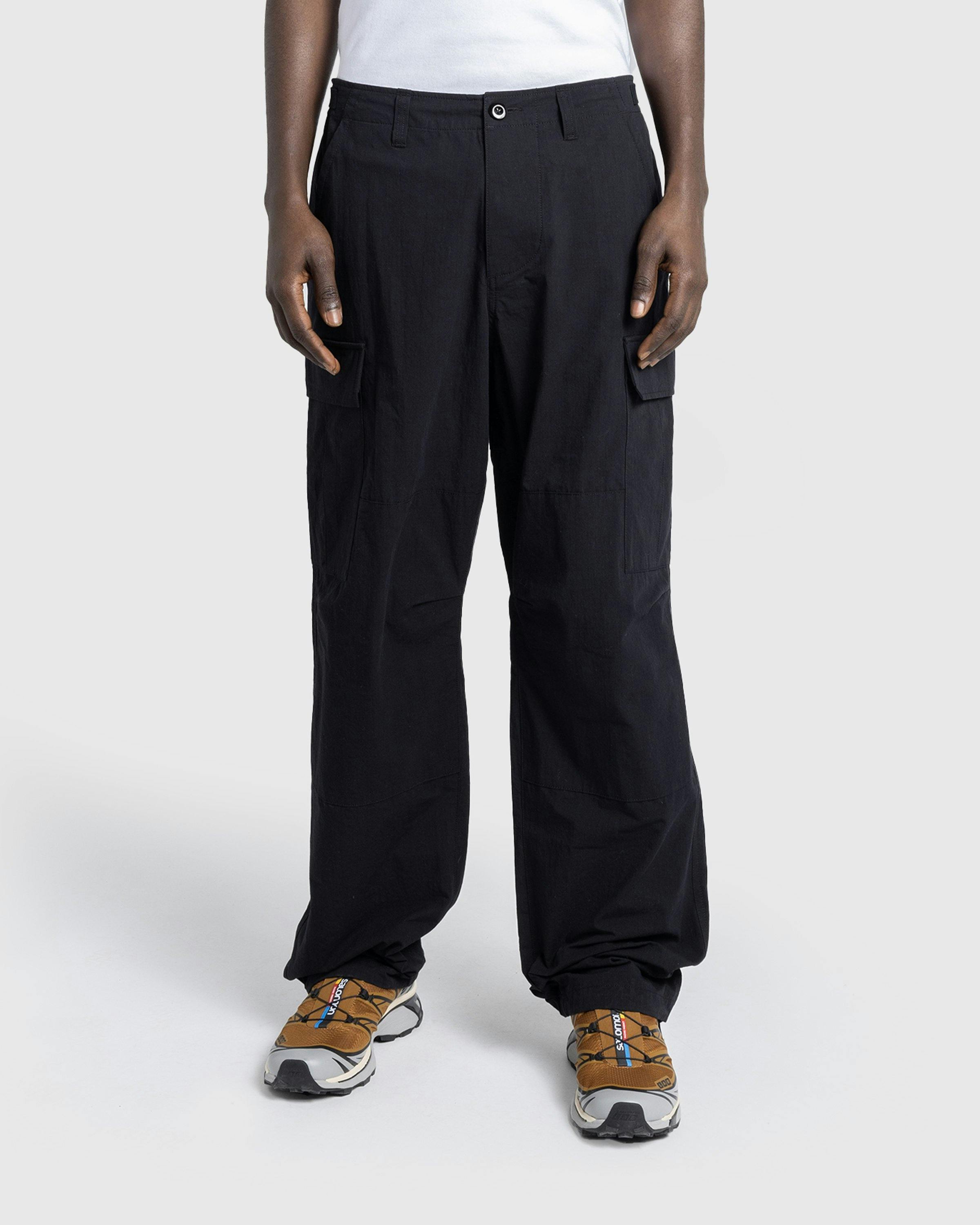 Highsnobiety HS05 - Nylon Cotton Cargo Pants Black - Clothing - Black - Image 3