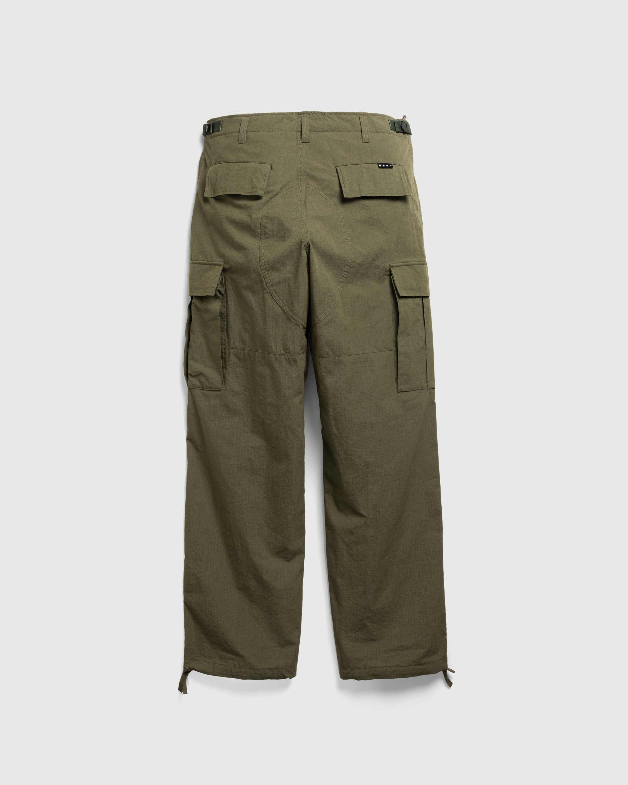 Highsnobiety HS05 - Nylon Cotton Cargo Pants Khaki - Clothing - Khaki - Image 2