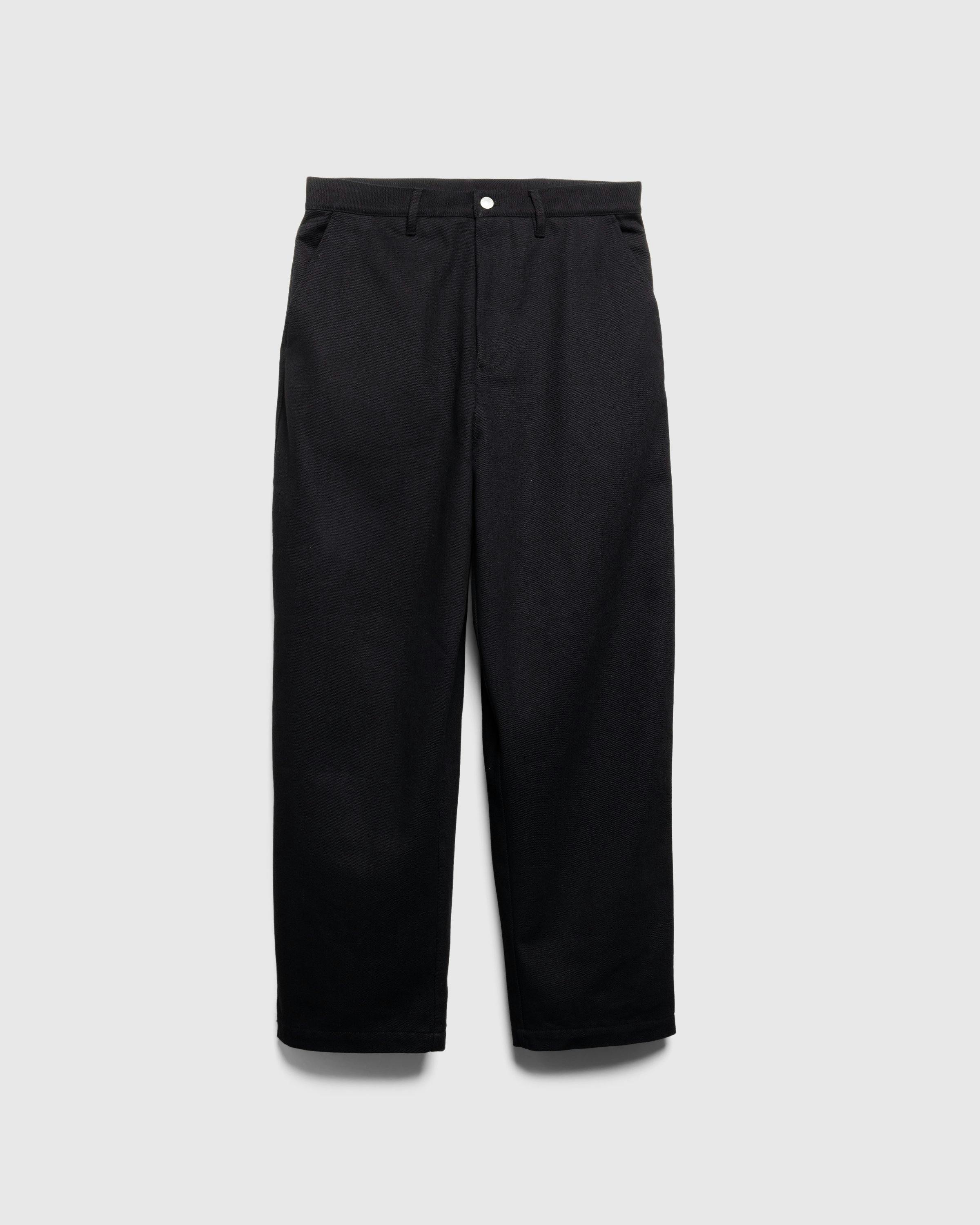 Highsnobiety HS05 - Cotton Pleated Trouser Black - Clothing - Black - Image 1