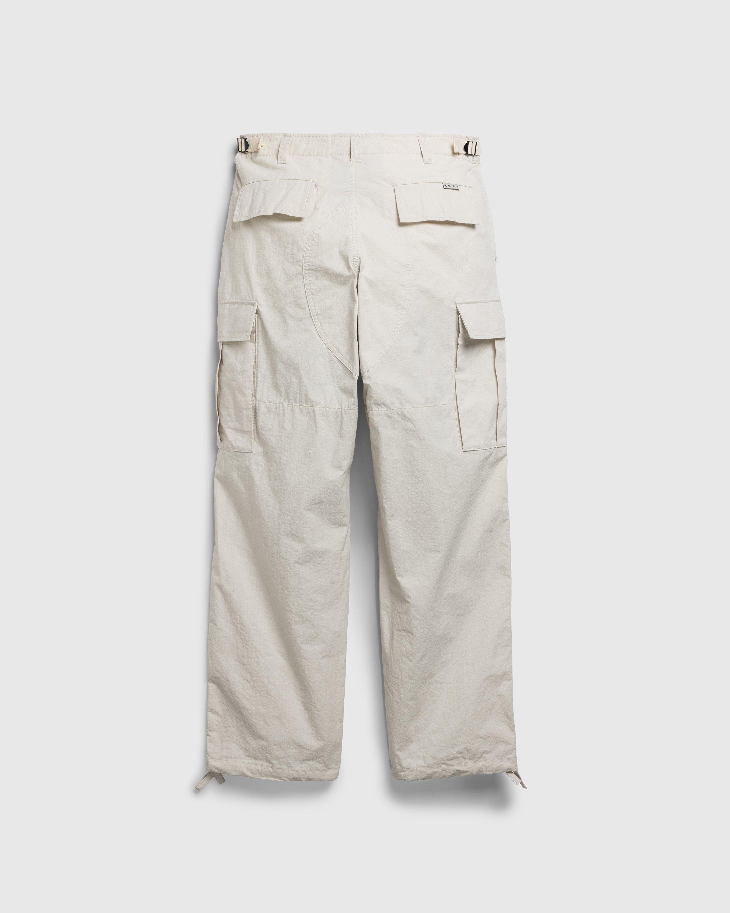 Highsnobiety HS05 - Nylon Cotton Cargo Pants - Clothing - Off White - Image 2