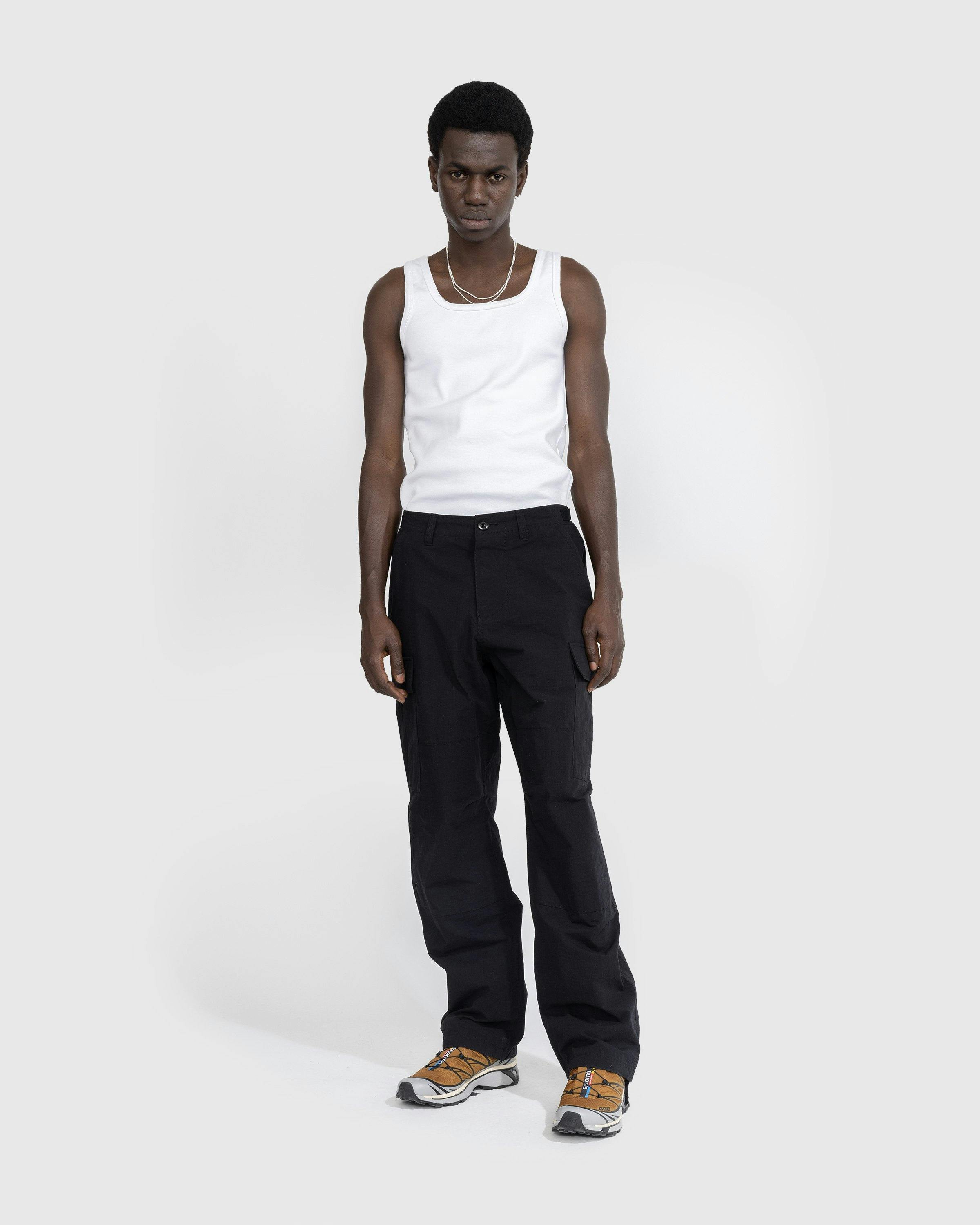 Highsnobiety HS05 - Nylon Cotton Cargo Pants Black - Clothing - Black - Image 6