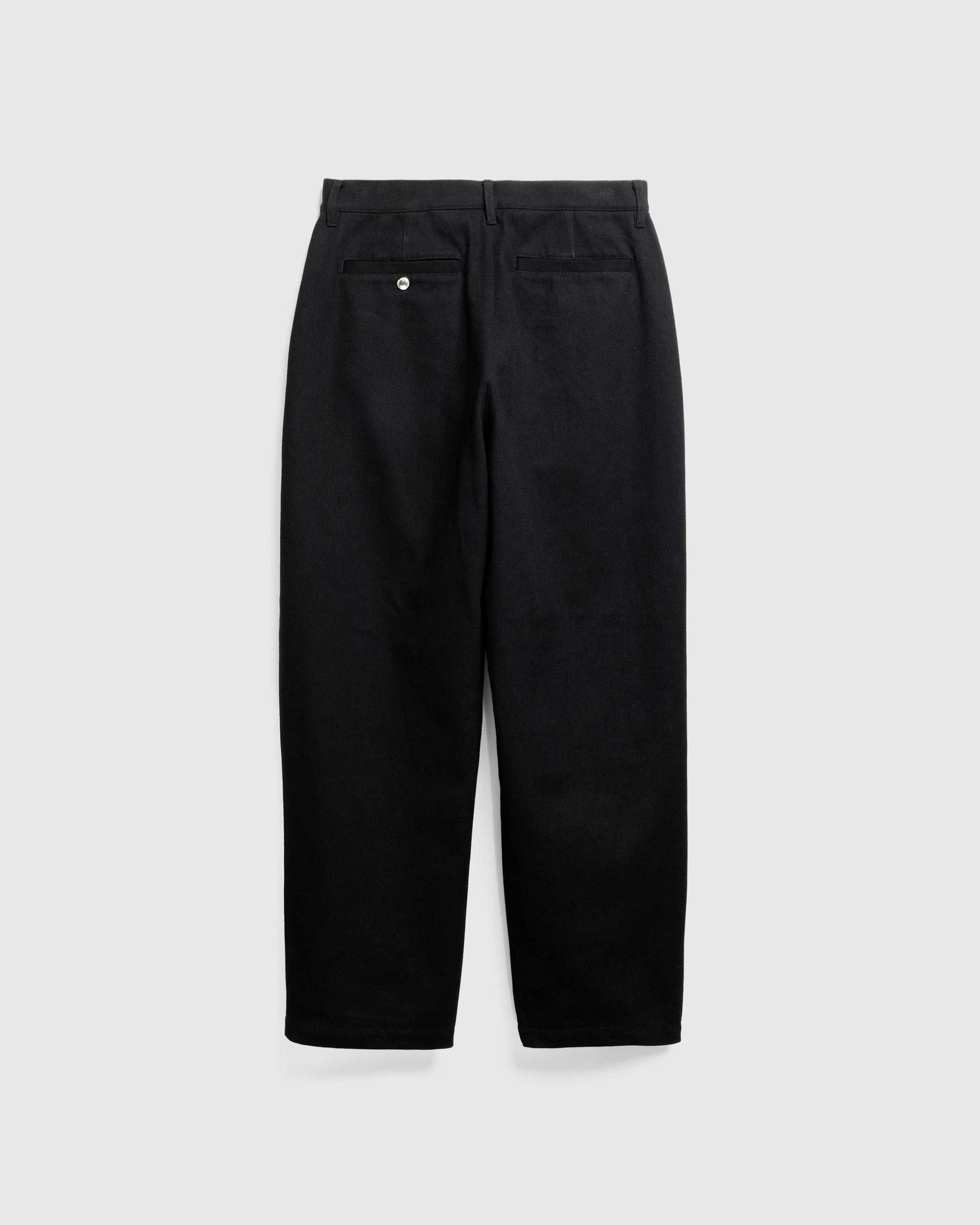 Highsnobiety HS05 - Cotton Pleated Trouser Black - Clothing - Black - Image 2