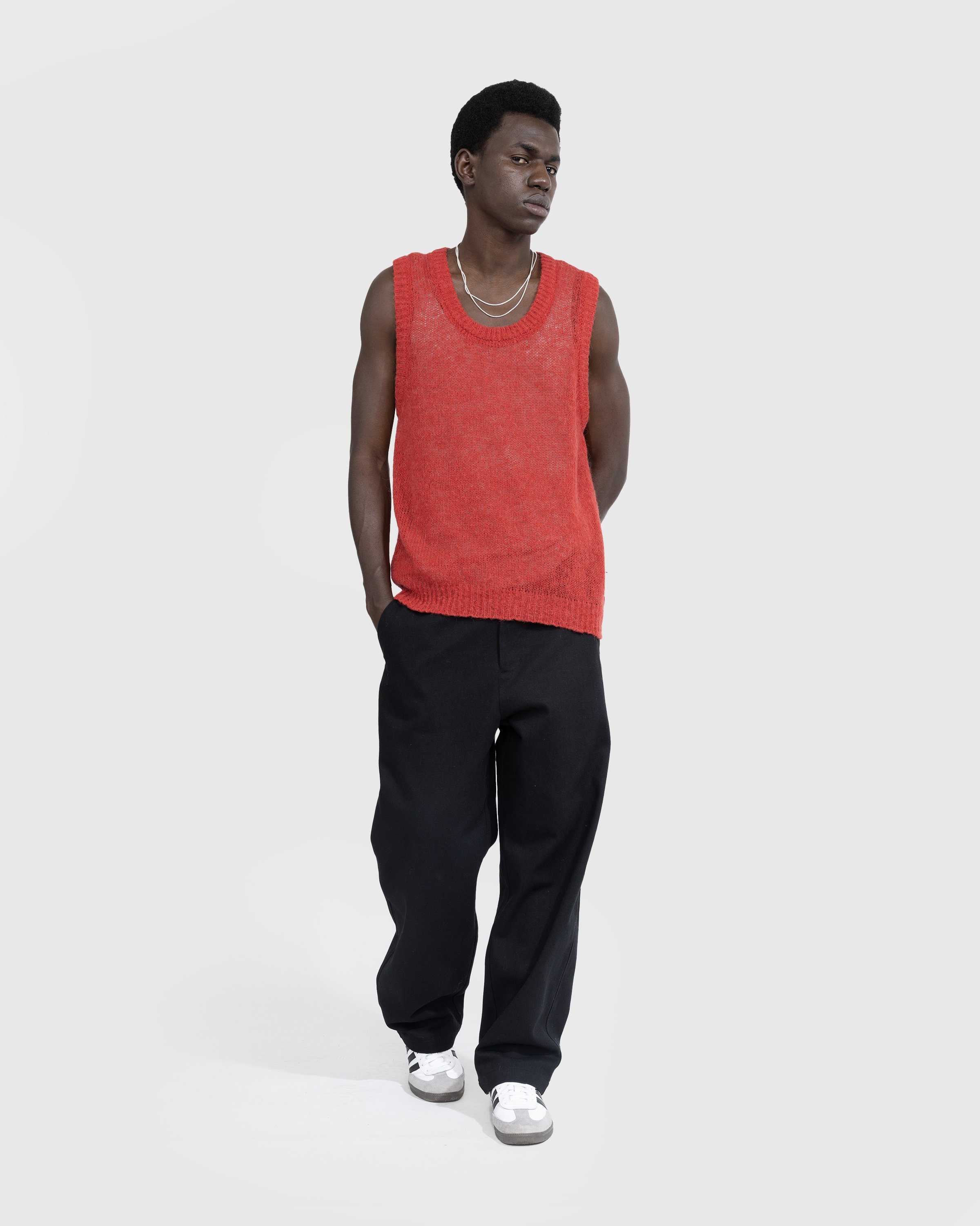 Highsnobiety HS05 - Loose Gage Tank Top Red - Clothing - Red - Image 6