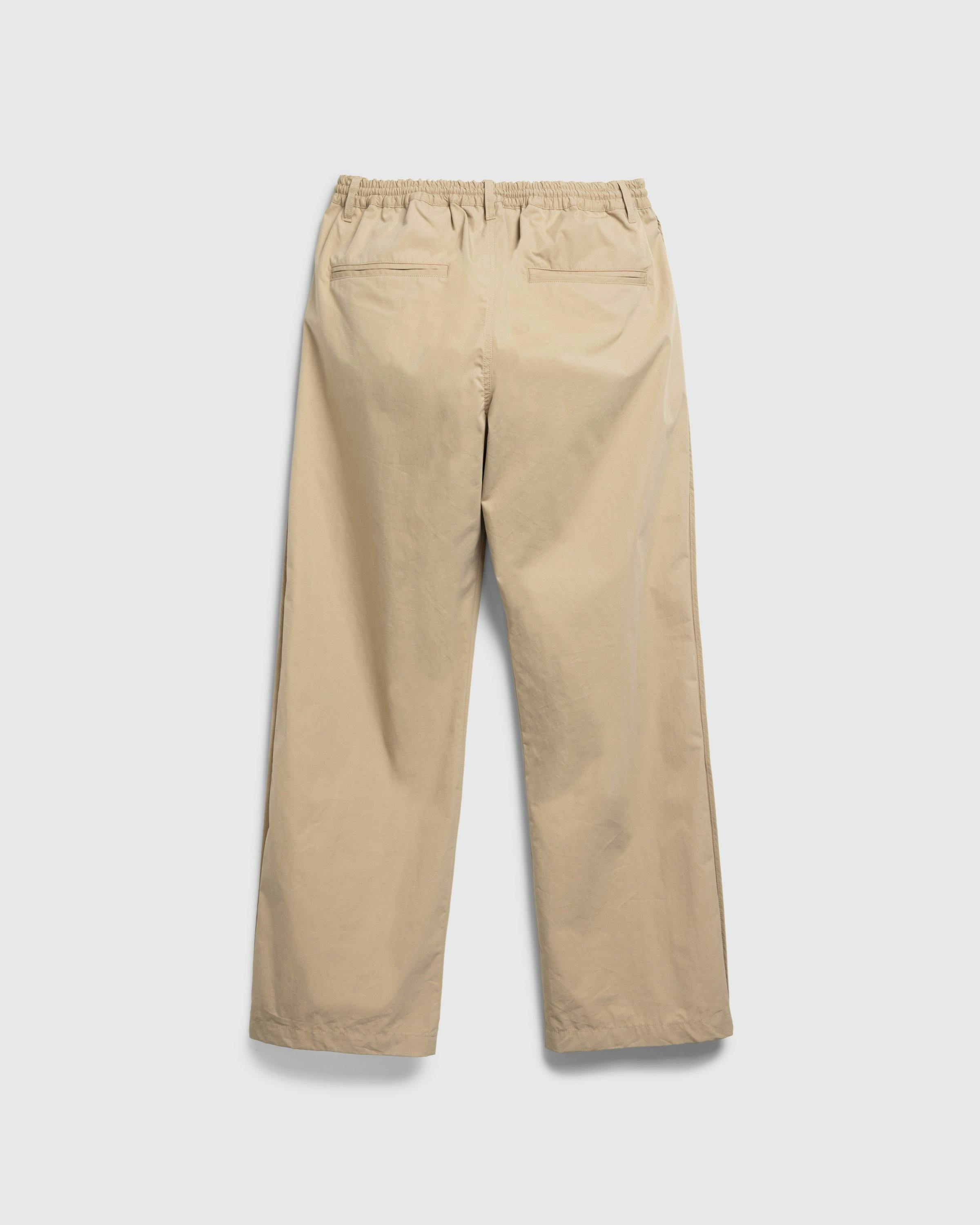 Highsnobiety HS05 - Nylon Reverse Piping Elastic Trouser - Clothing - Beige - Image 2