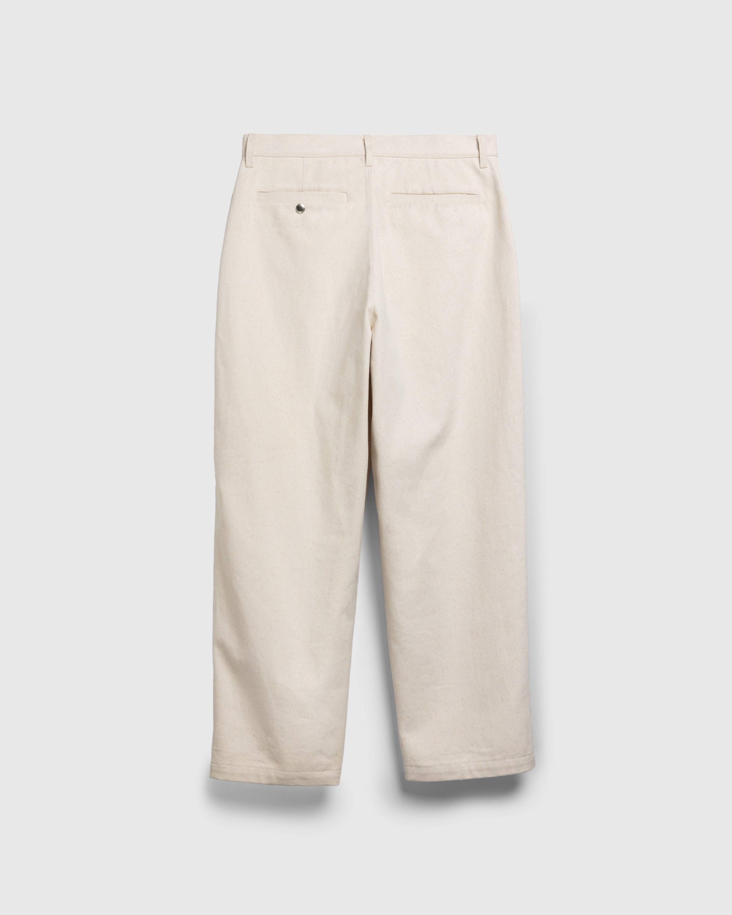 Highsnobiety HS05 - Cotton Pleated Trouser - Clothing - Ivory - Image 2
