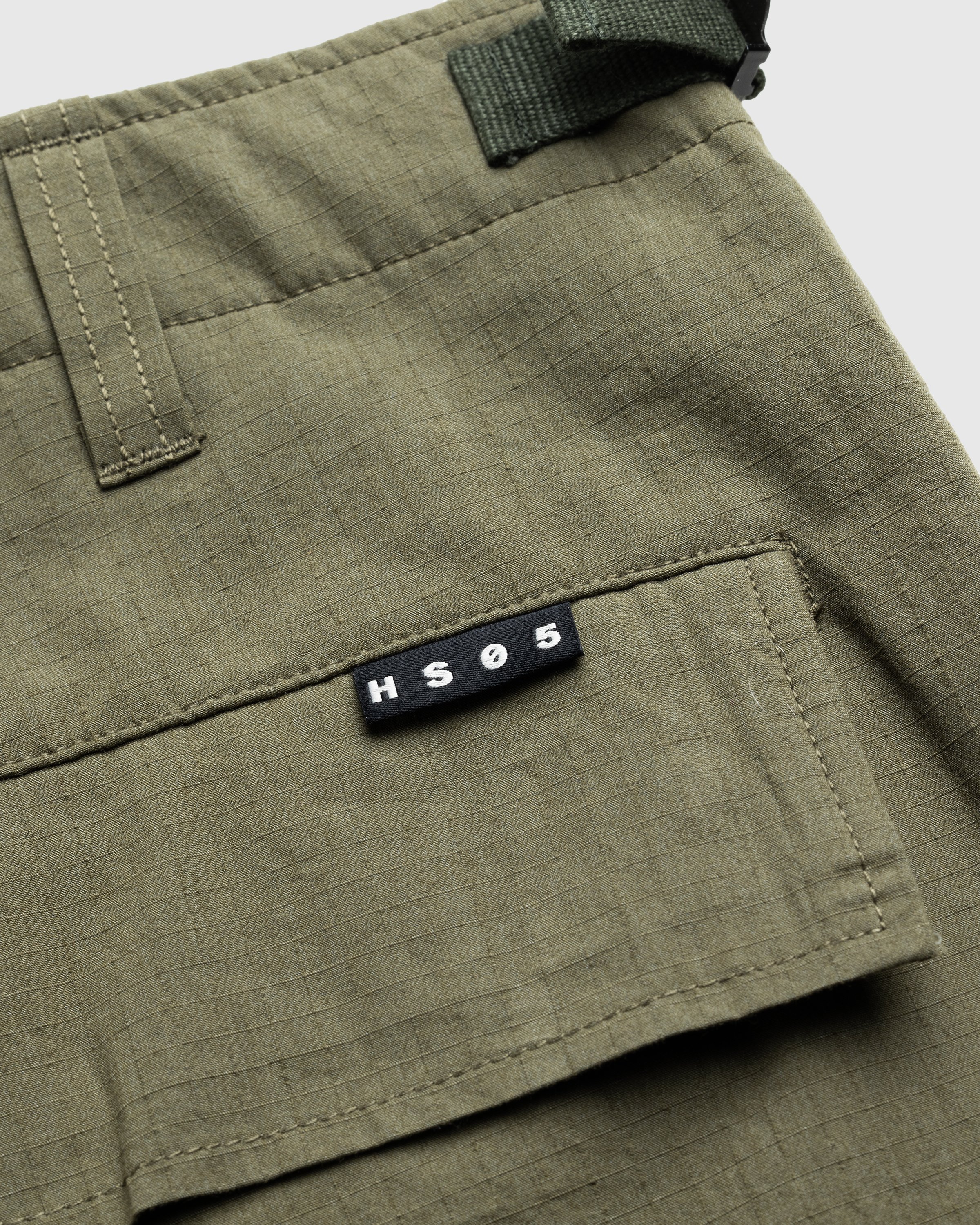 Highsnobiety HS05 - Nylon Cotton Cargo Pants Khaki - Clothing - Khaki - Image 7