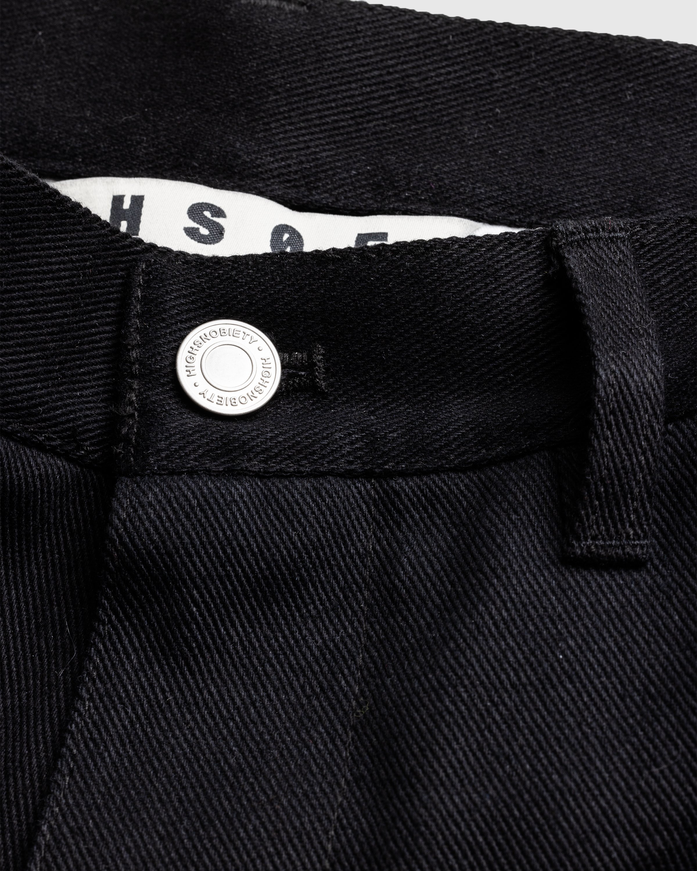 Highsnobiety HS05 - Cotton Pleated Trouser Black - Clothing - Black - Image 8