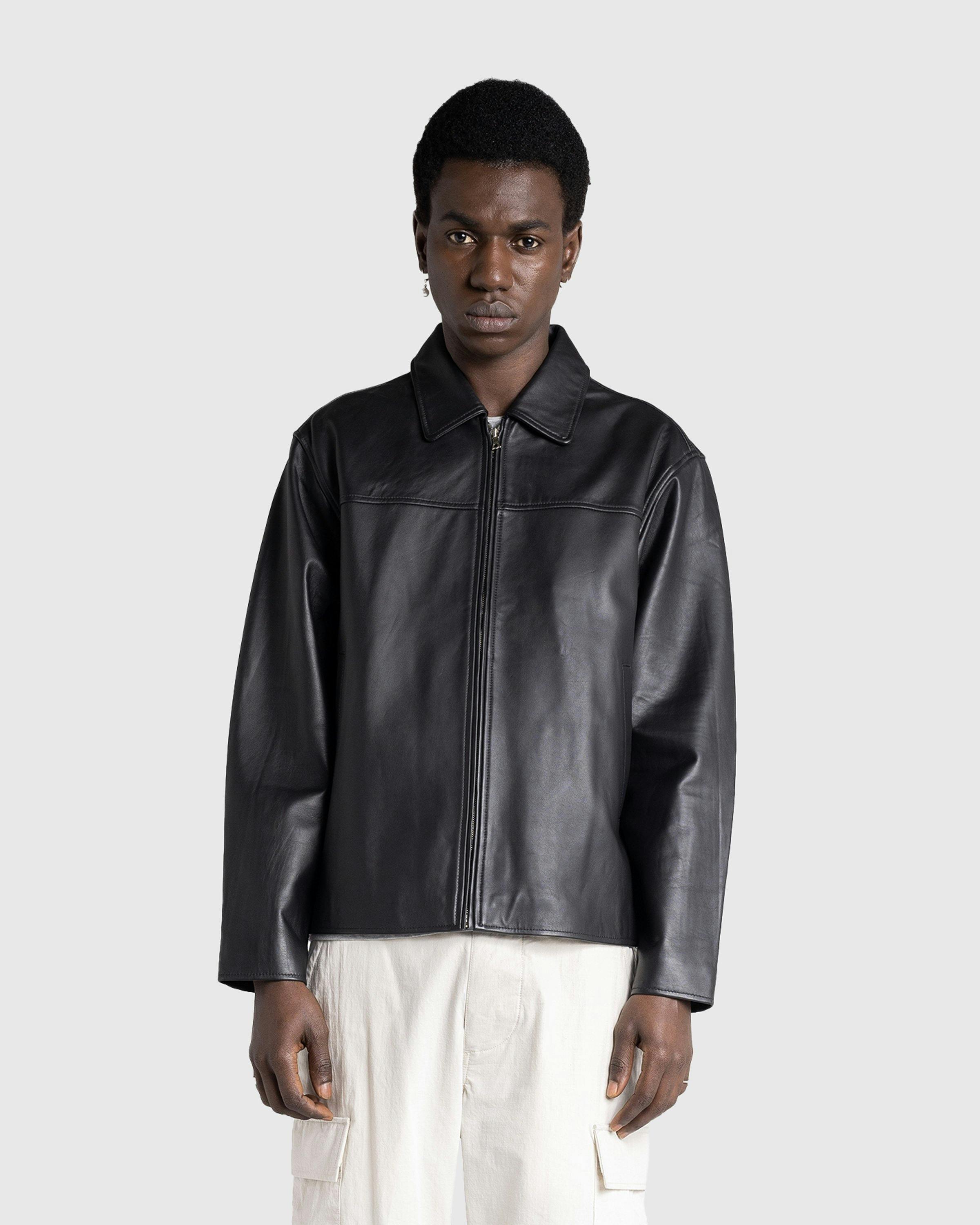 Highsnobiety HS05 - Leather Jacket Black - Clothing - Black - Image 3