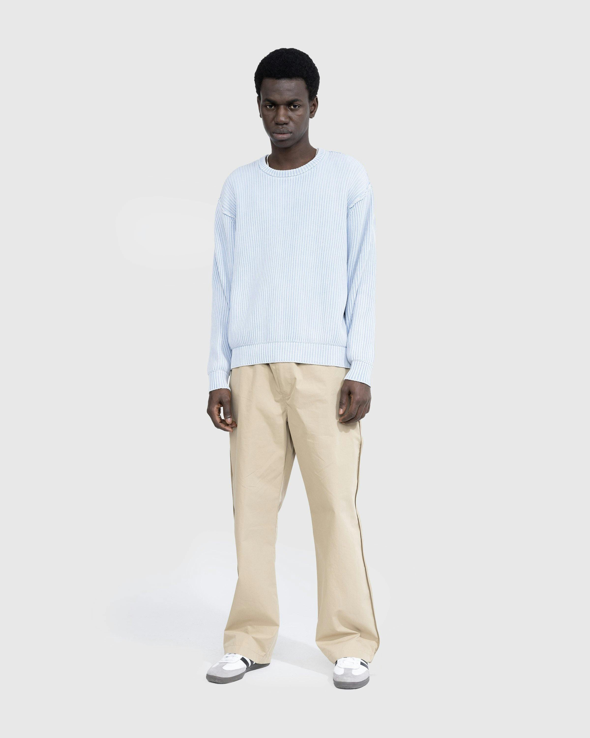 Highsnobiety HS05 - Pigment Dyed Sweater Light Blue - Clothing - Light Blue - Image 6