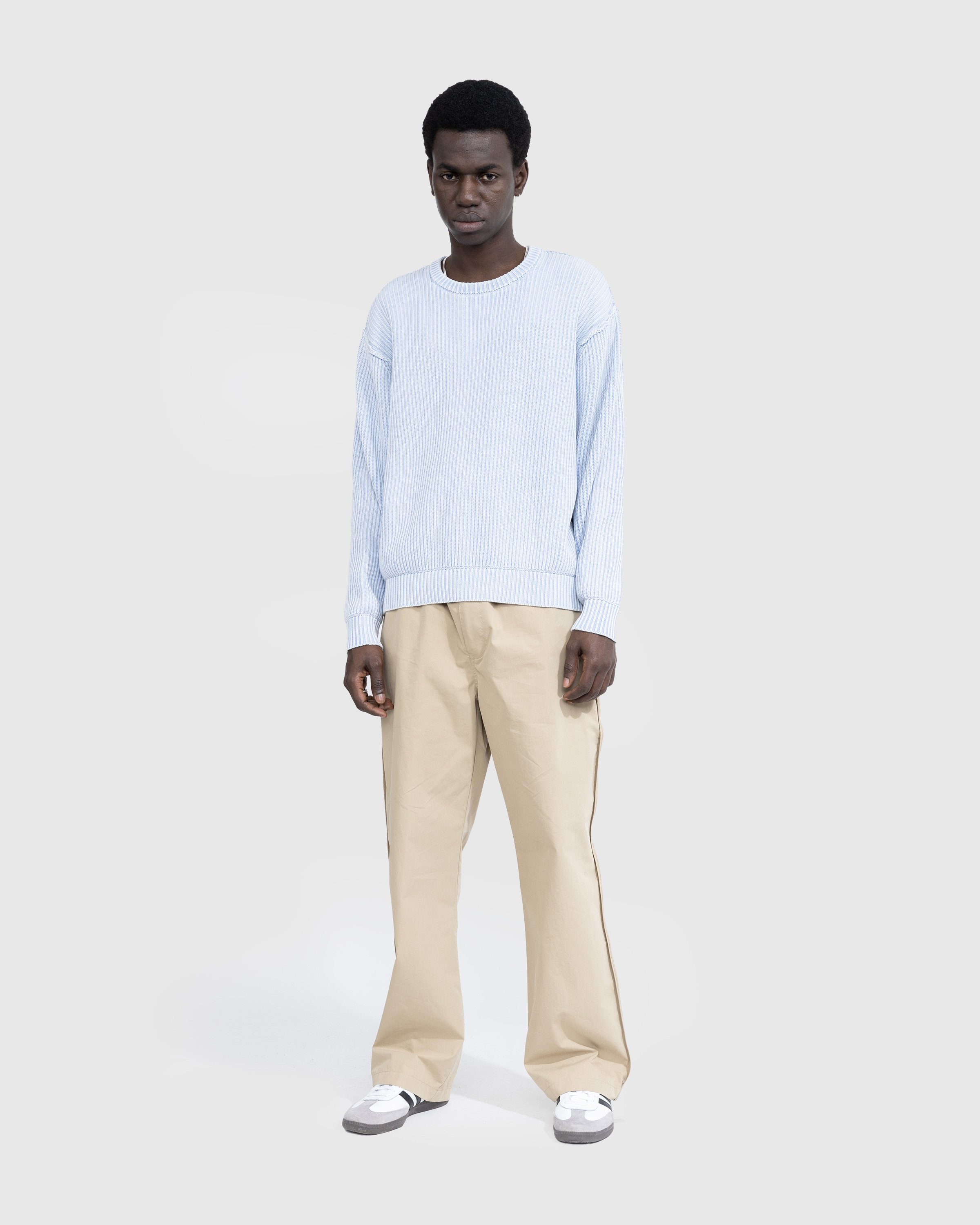 Highsnobiety HS05 - Pigment Dyed Sweater Light Blue - Clothing - Light Blue - Image 6