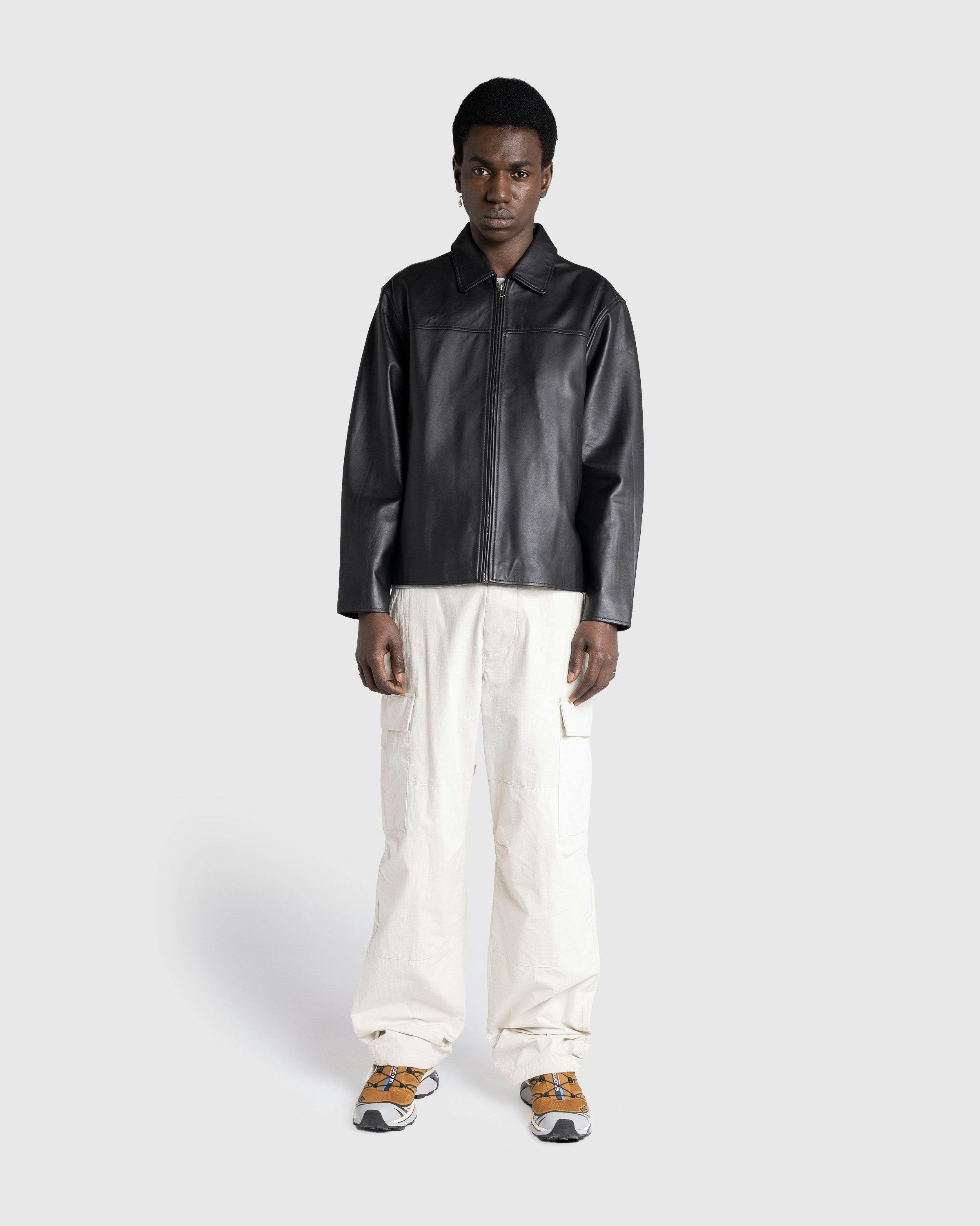 Highsnobiety HS05 - Leather Jacket Black - Clothing - Black - Image 4