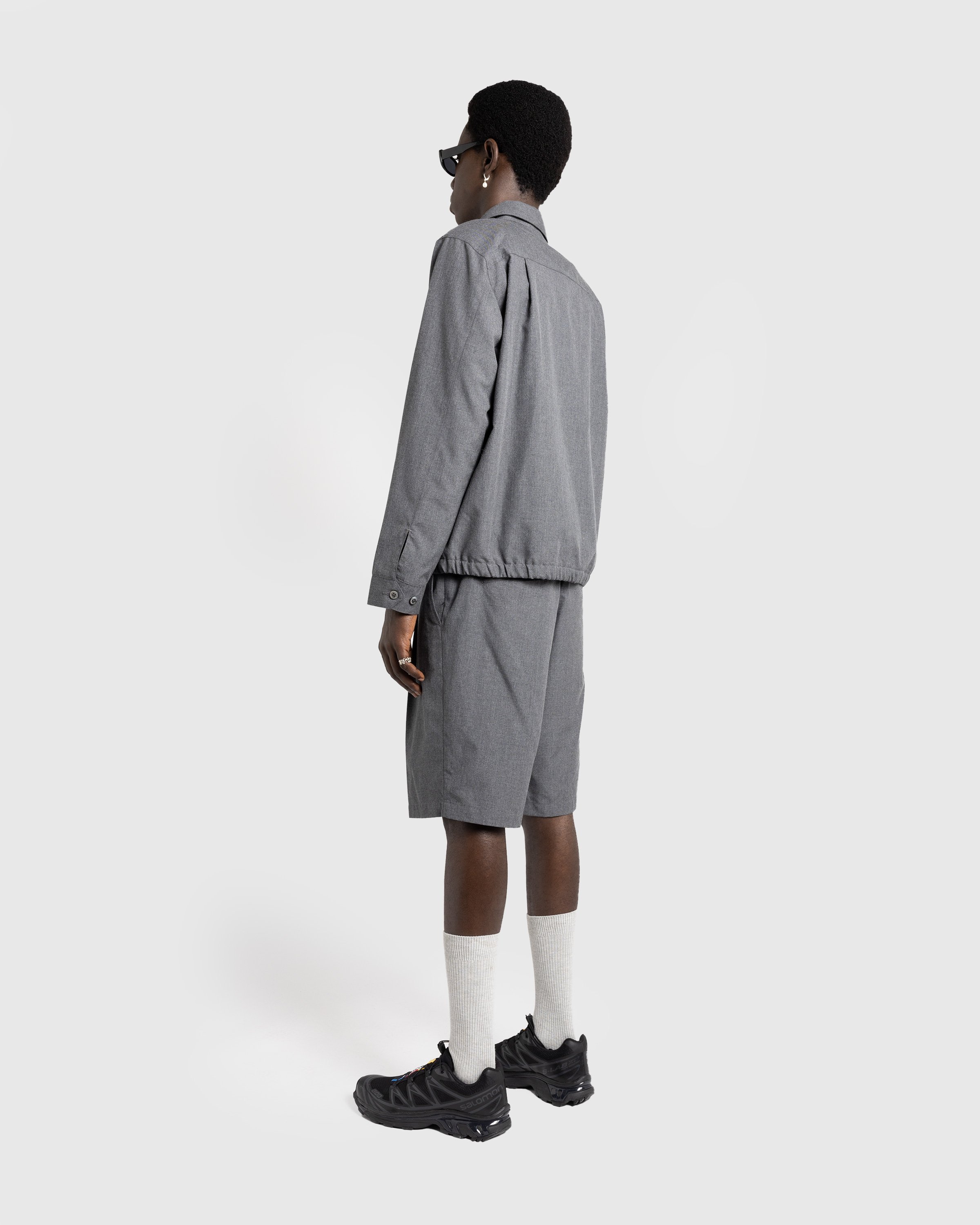 Highsnobiety HS05 - Tropical Suiting Jacket - Clothing - Grey - Image 5