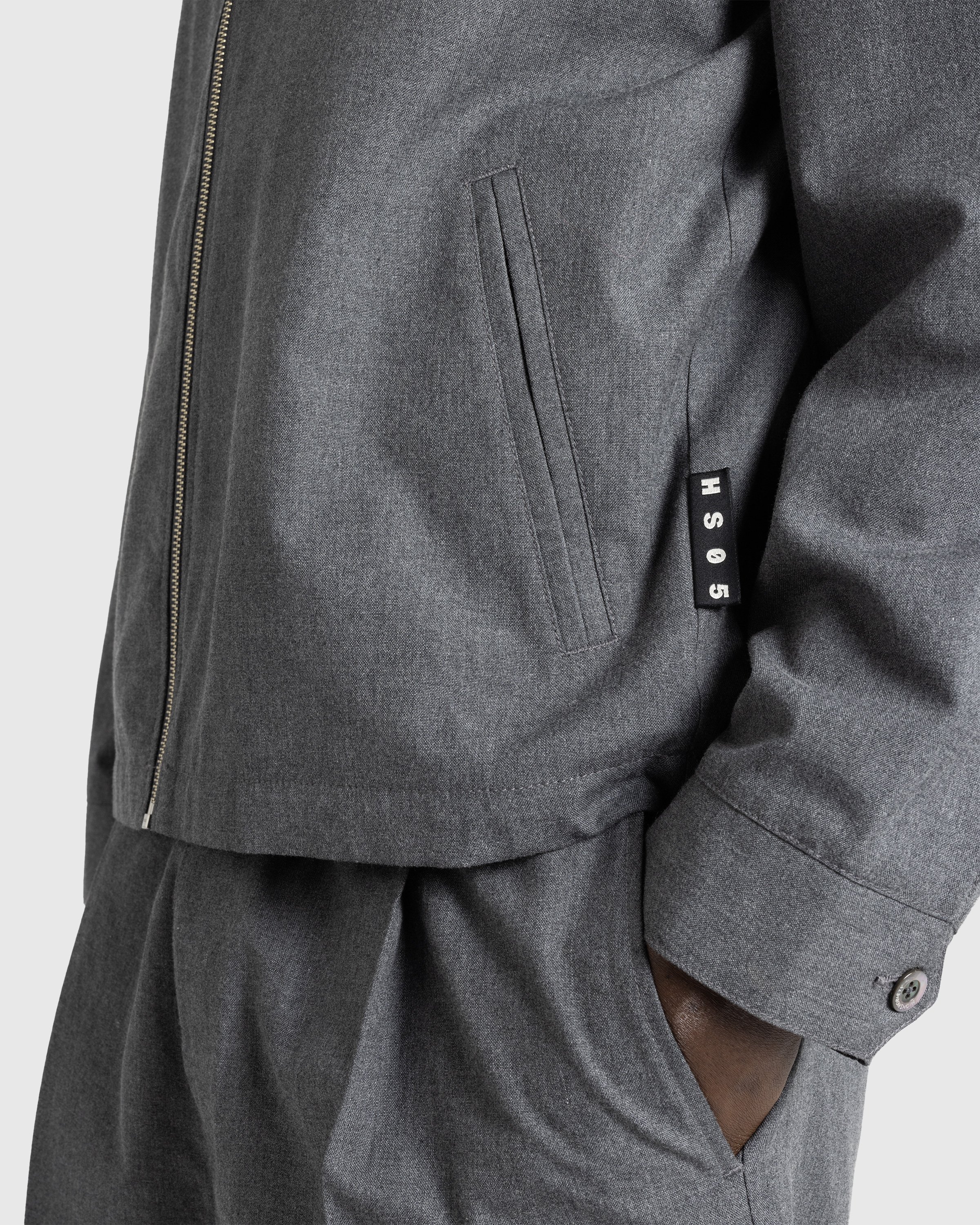 Highsnobiety HS05 - Tropical Suiting Jacket - Clothing - Grey - Image 7